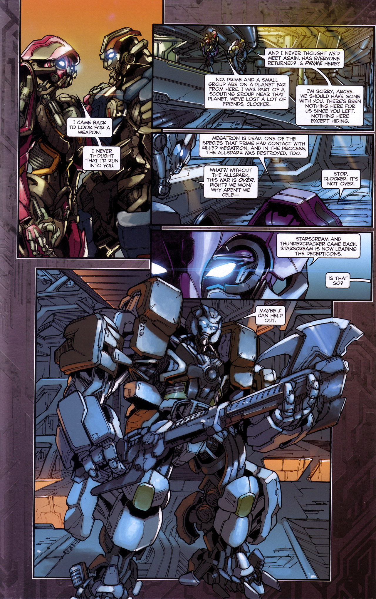 Read online Transformers: The Reign of Starscream comic -  Issue #4 - 19