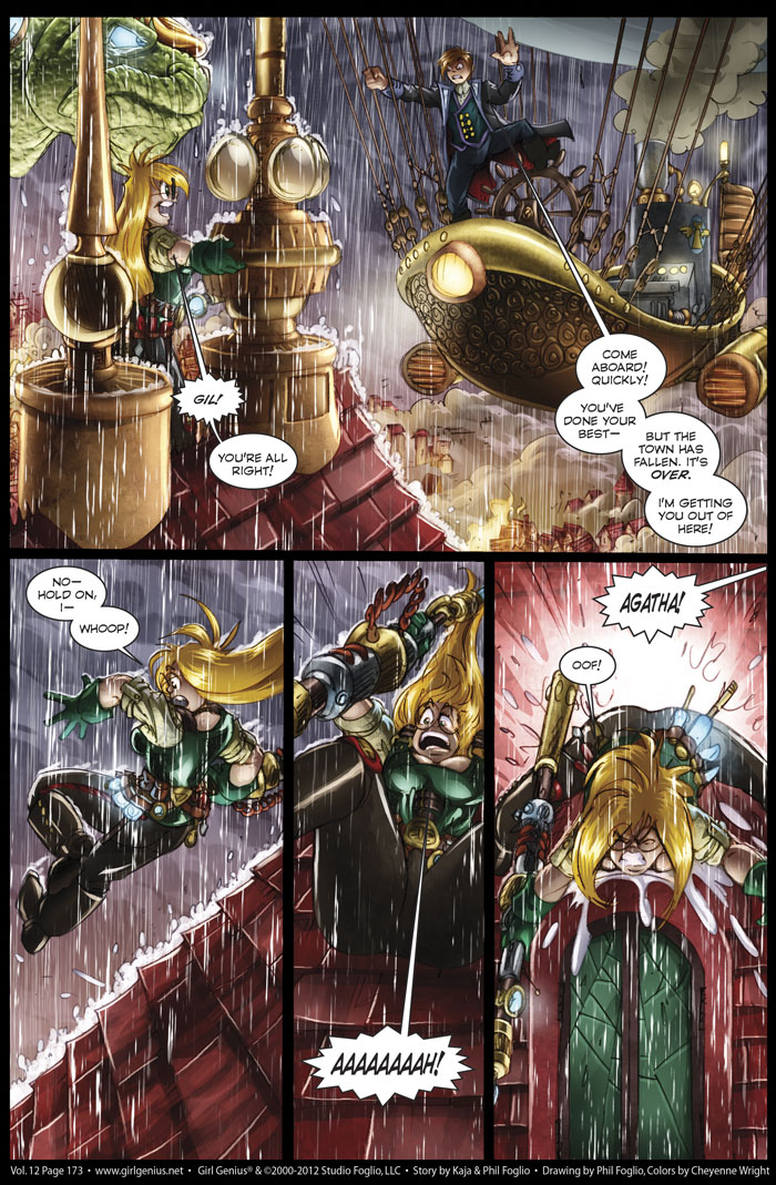 Read online Girl Genius (2002) comic -  Issue #12 - 173