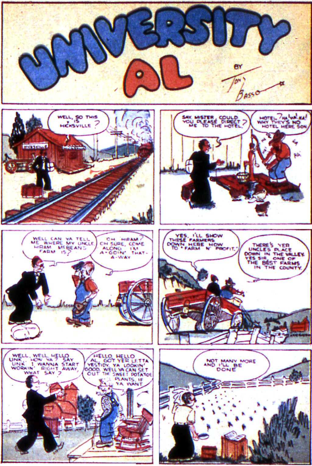 Read online Funny Pages comic -  Issue #4 - 10