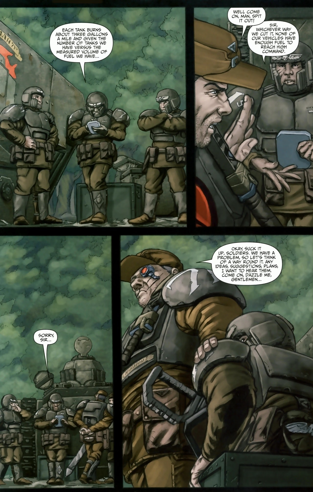 Read online Warhammer 40,000: Fire & Honour comic -  Issue #3 - 16