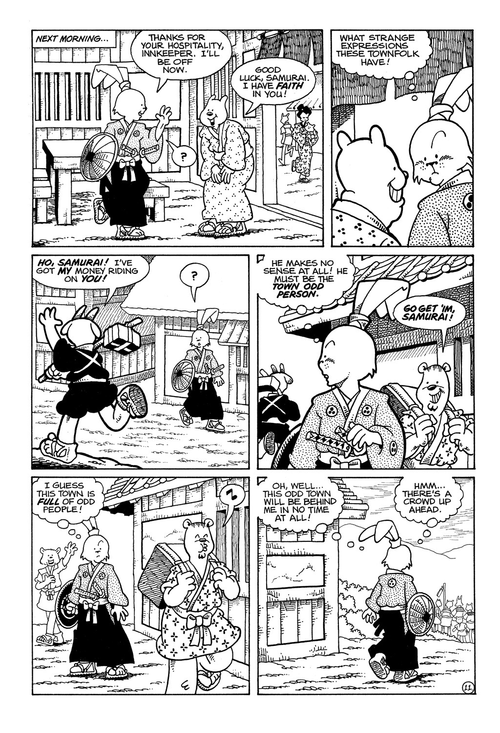 Read online Usagi Yojimbo (1987) comic -  Issue #26 - 13