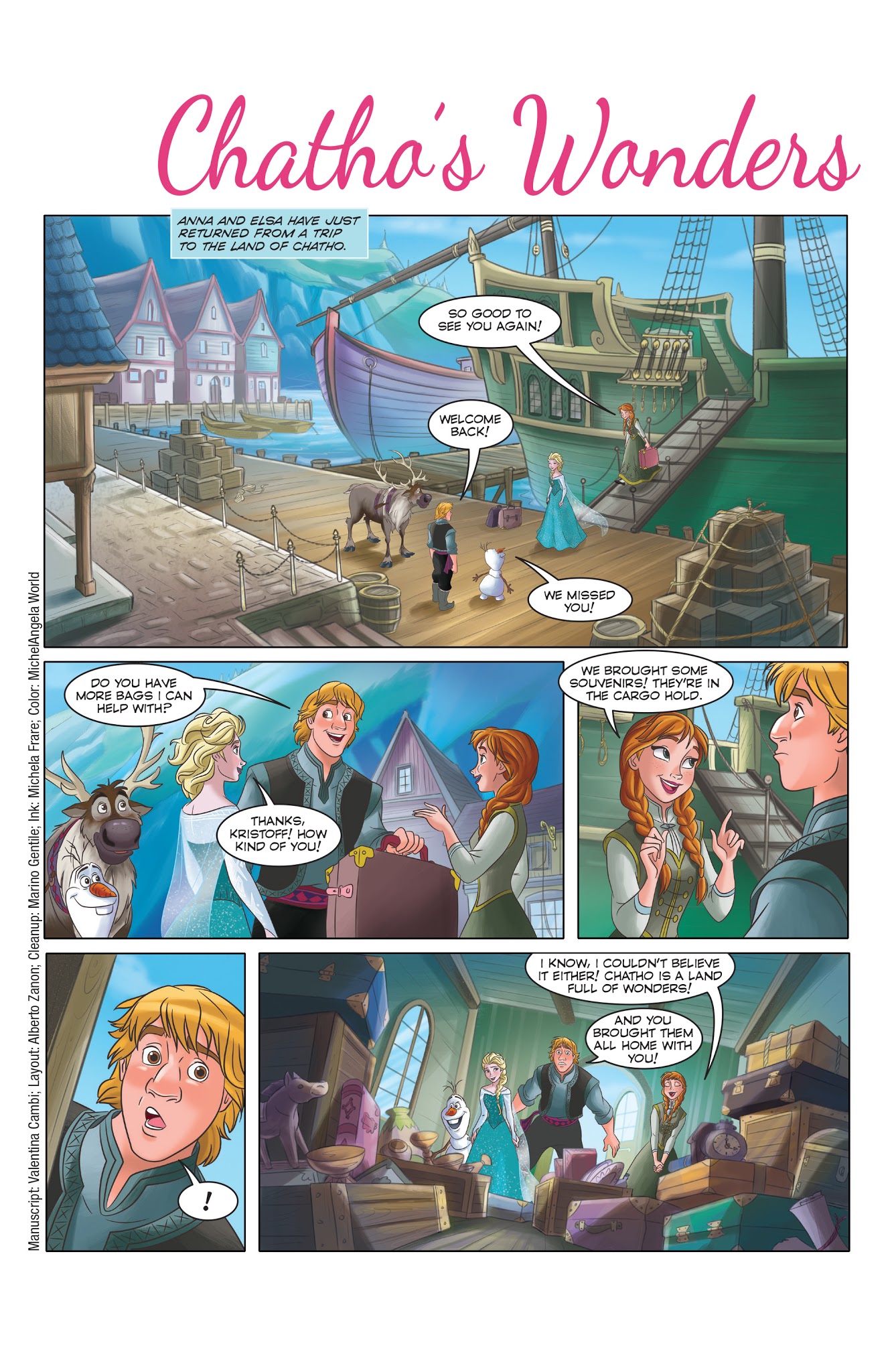 Read online Disney Frozen comic -  Issue #5 - 25