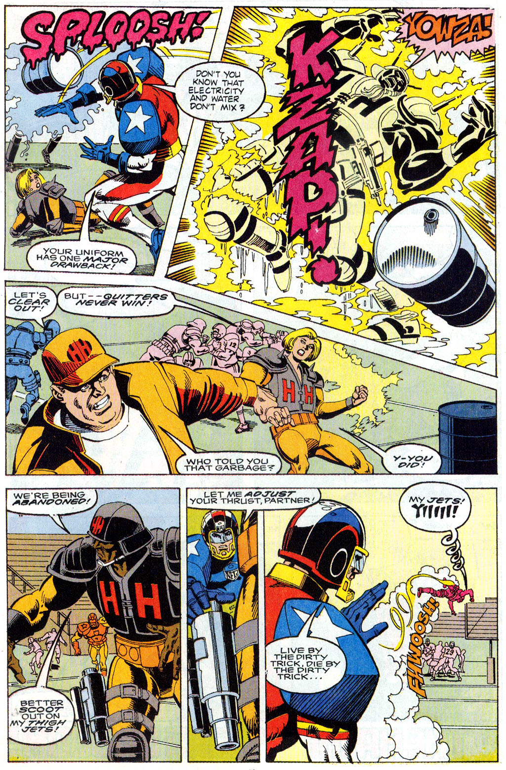 Read online NFL SuperPro comic -  Issue #5 - 22