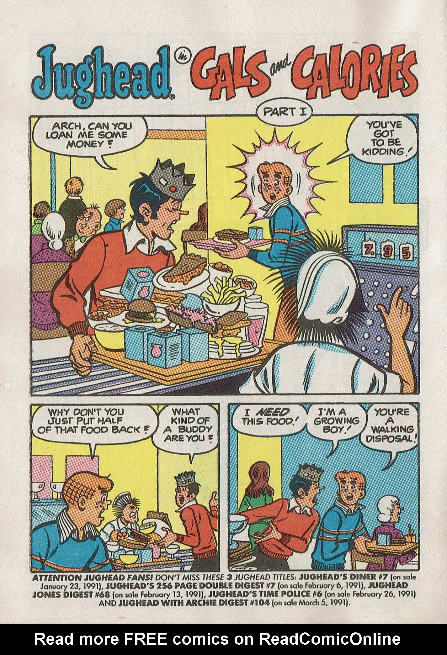Read online Jughead Jones Comics Digest comic -  Issue #68 - 50