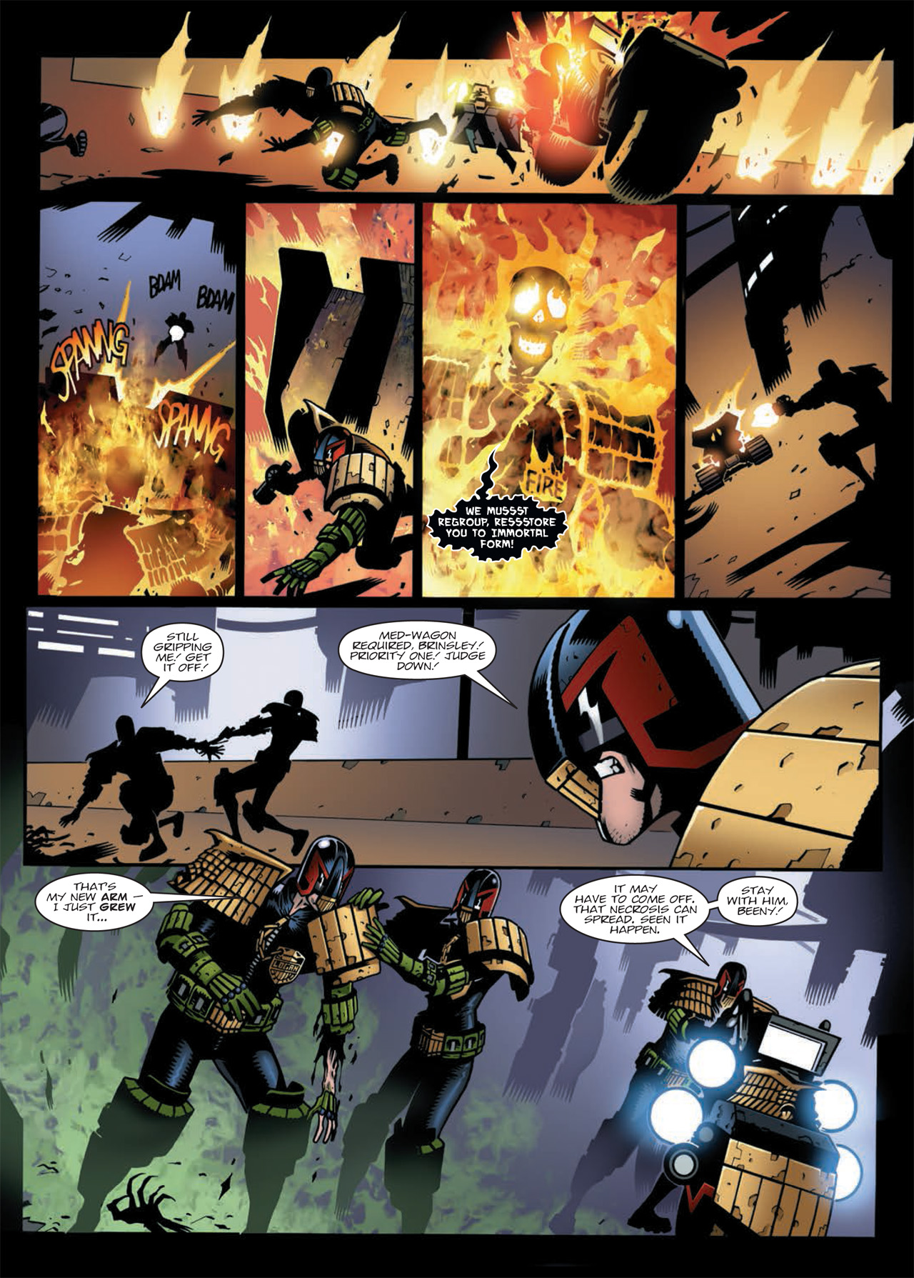 Read online Judge Dredd: Day of Chaos: Endgame comic -  Issue # TPB (Part 2) - 49