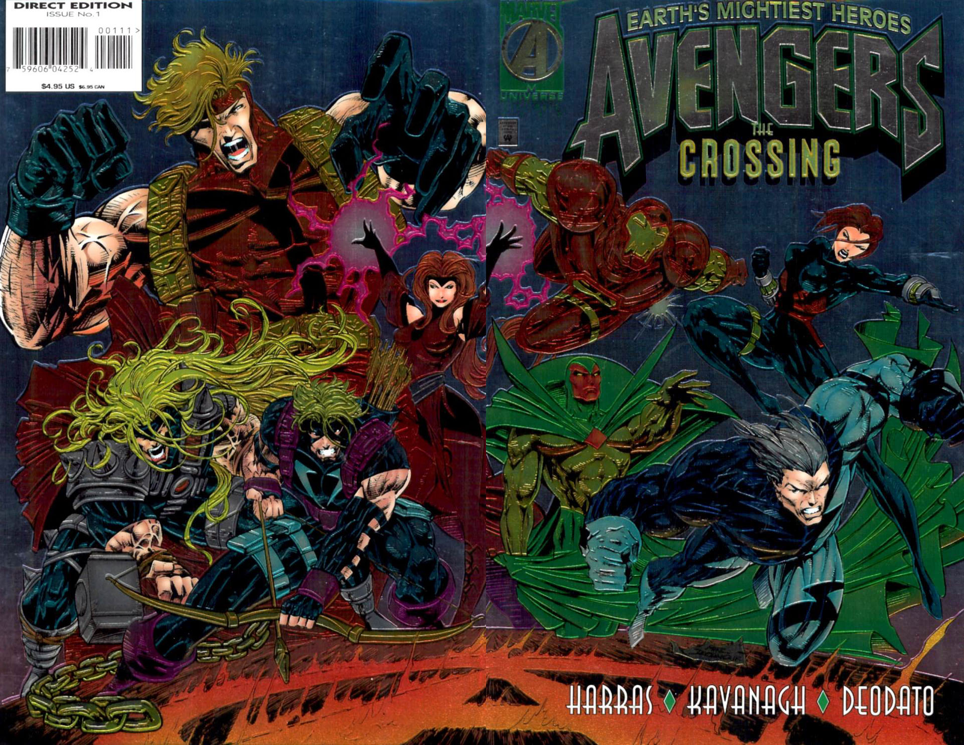 Read online Avengers: The Crossing comic -  Issue # Full - 1