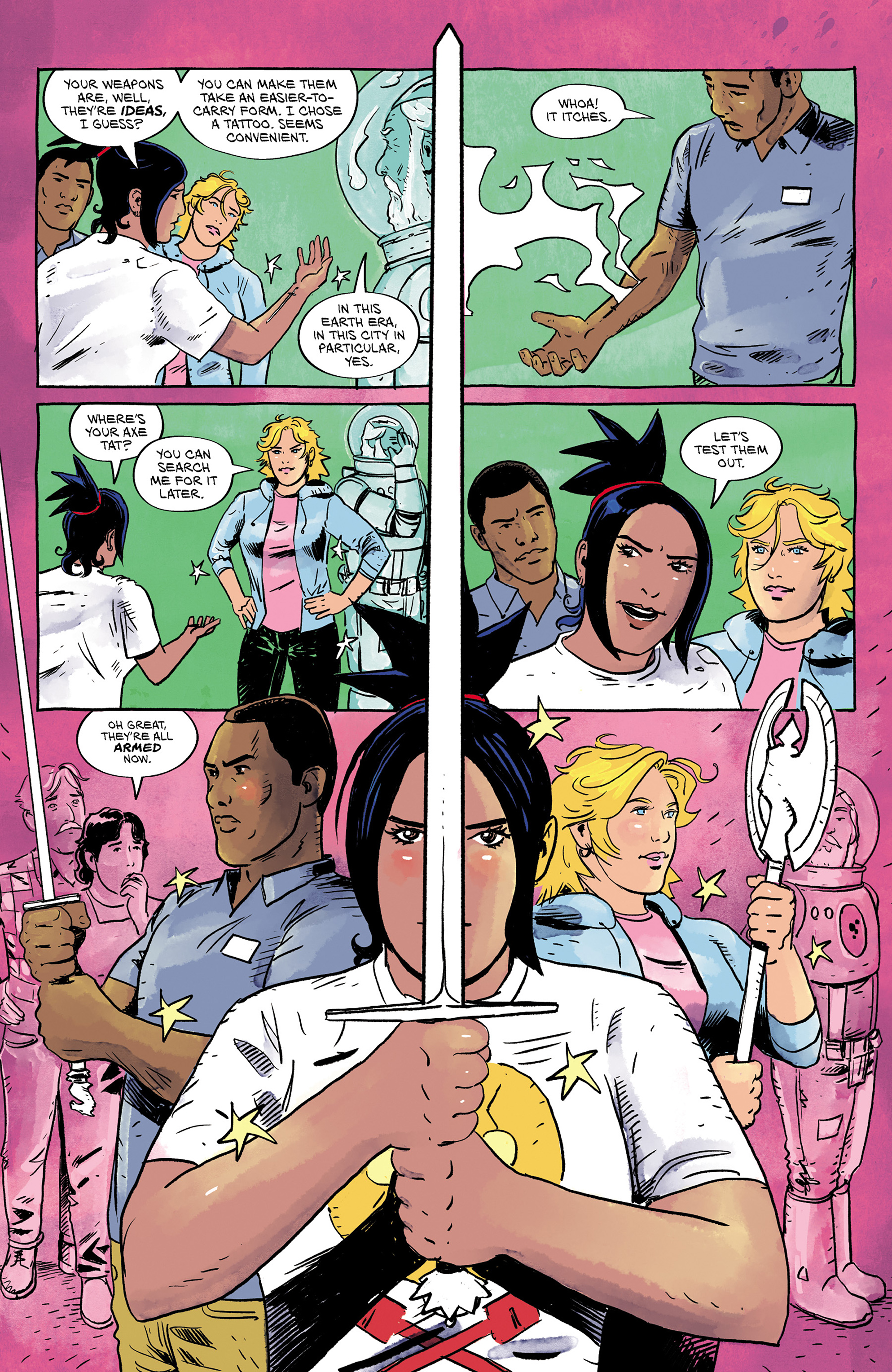 Read online The Once and Future Queen comic -  Issue #2 - 19