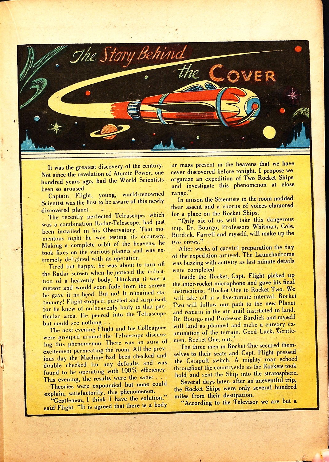 Read online Captain Flight Comics comic -  Issue #11 - 27
