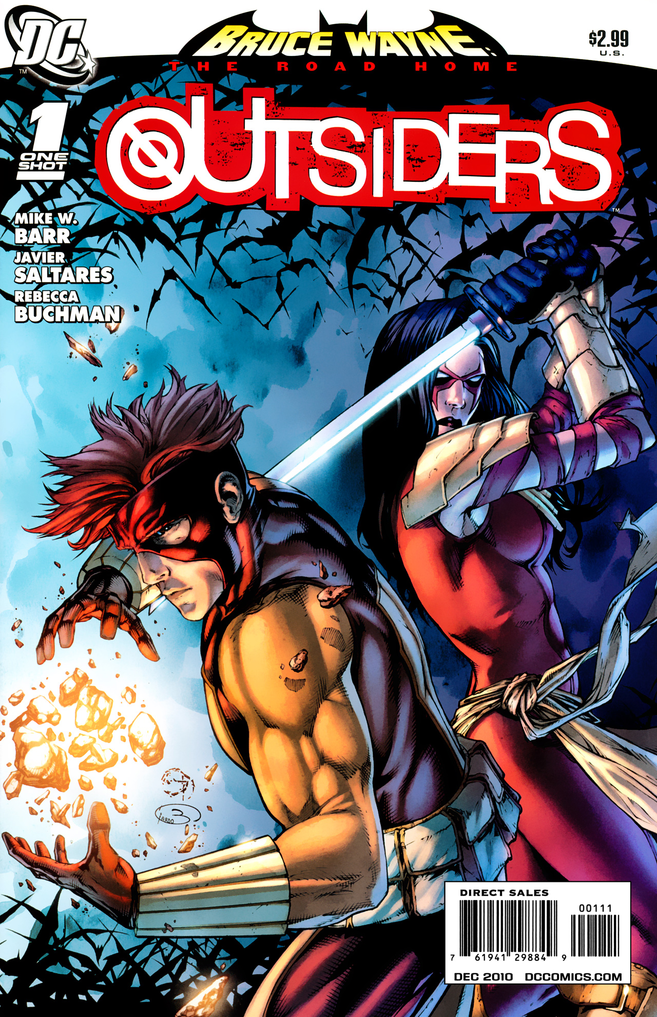 Read online Bruce Wayne: The Road Home comic -  Issue # Issue Outsiders - 1