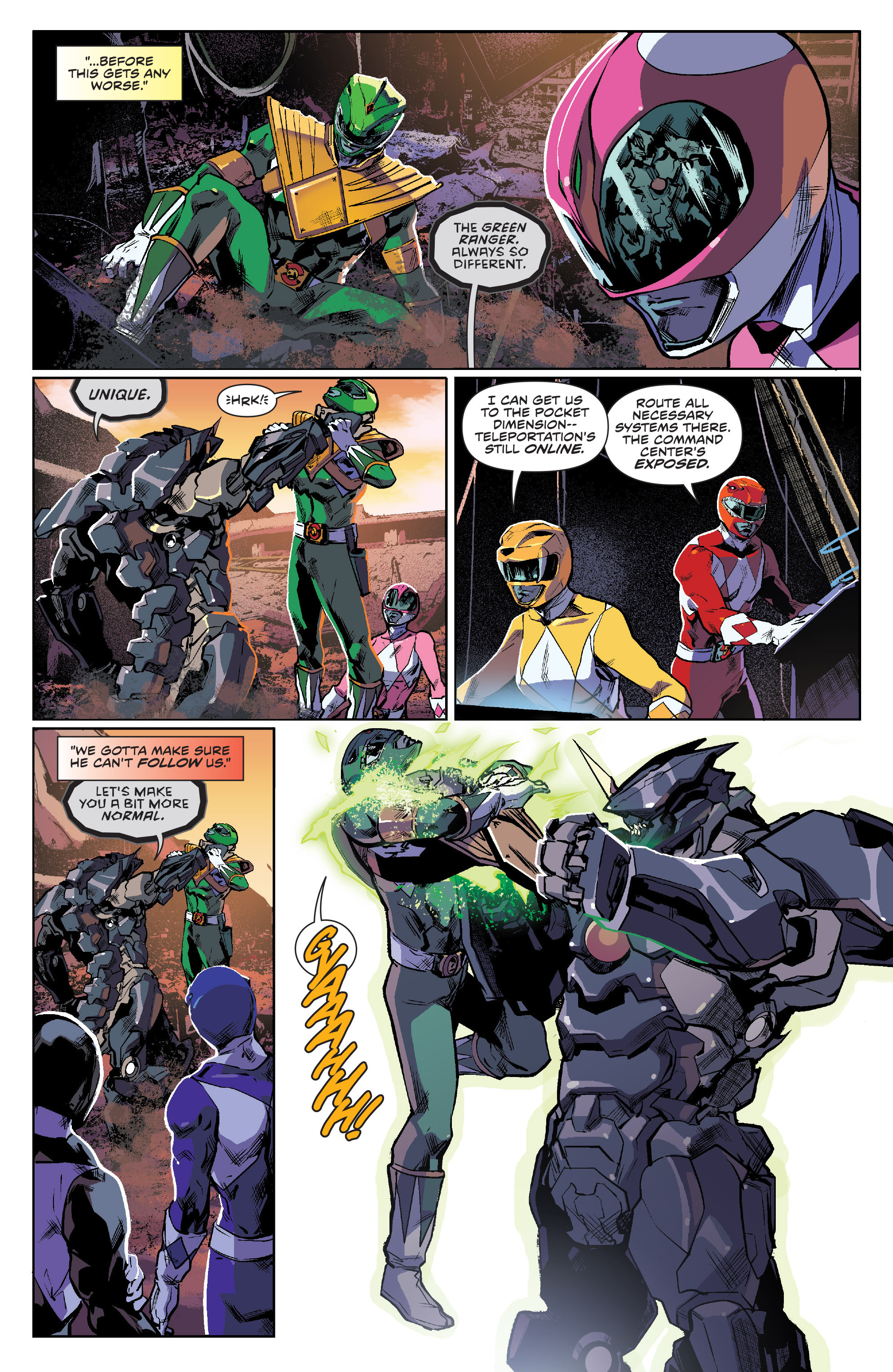 Read online Mighty Morphin Power Rangers comic -  Issue #6 - 12