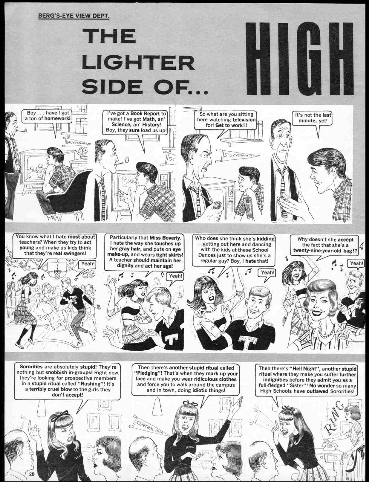 Read online MAD comic -  Issue #104 - 30