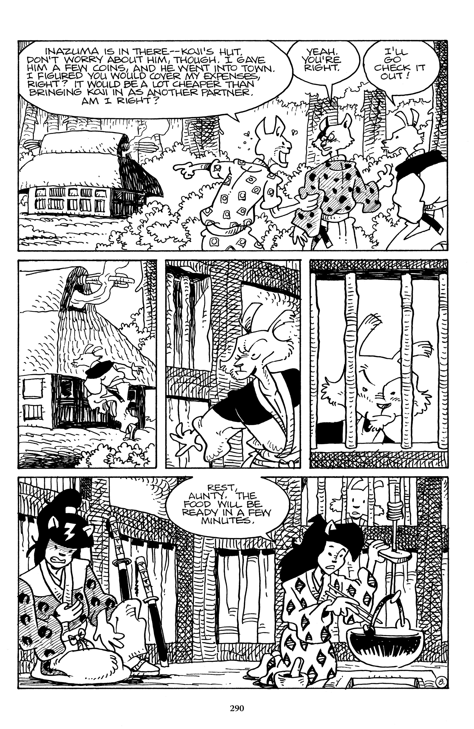 Read online The Usagi Yojimbo Saga (2021) comic -  Issue # TPB 6 (Part 3) - 91