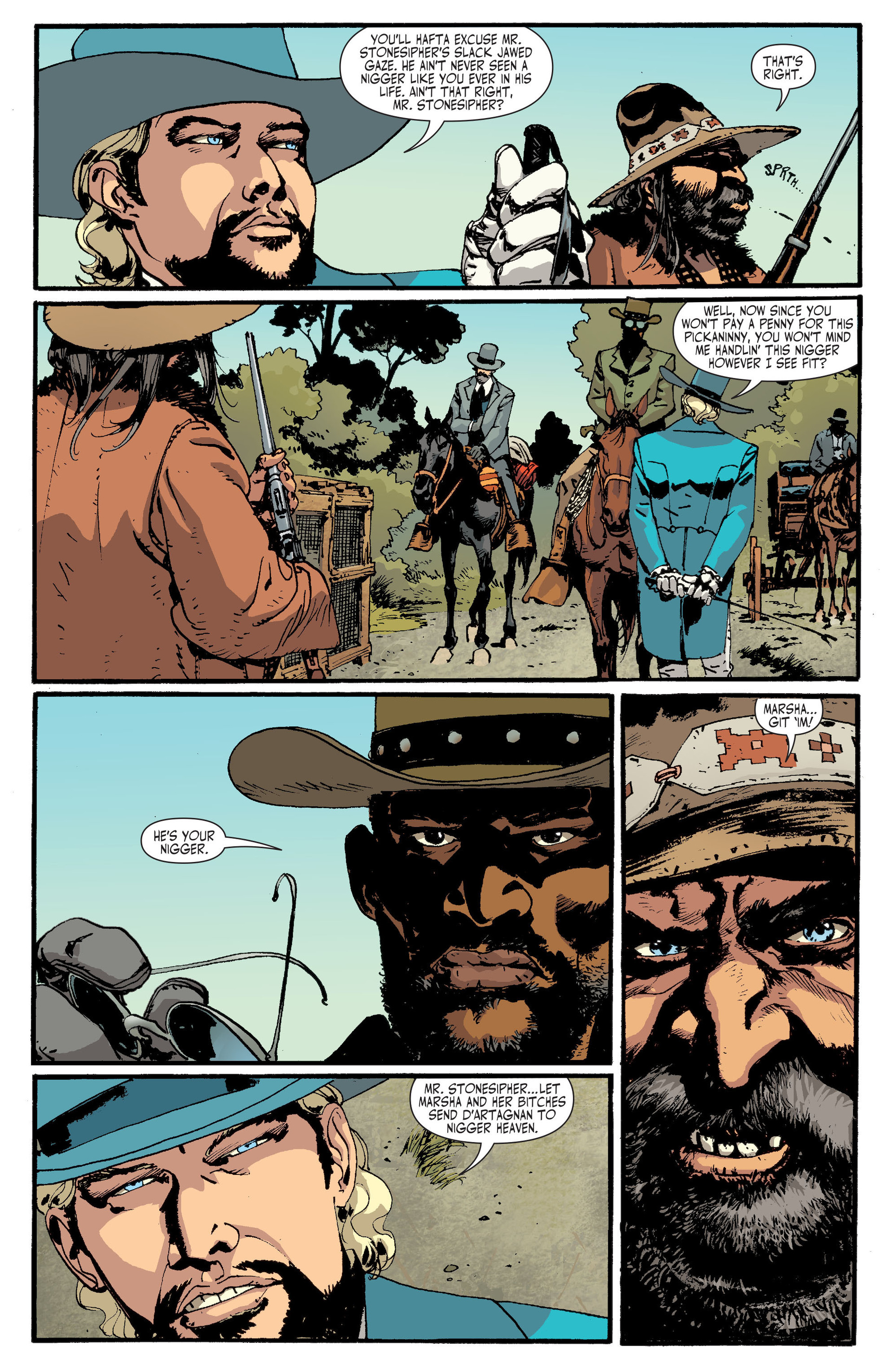 Read online Django Unchained comic -  Issue #4 - 38