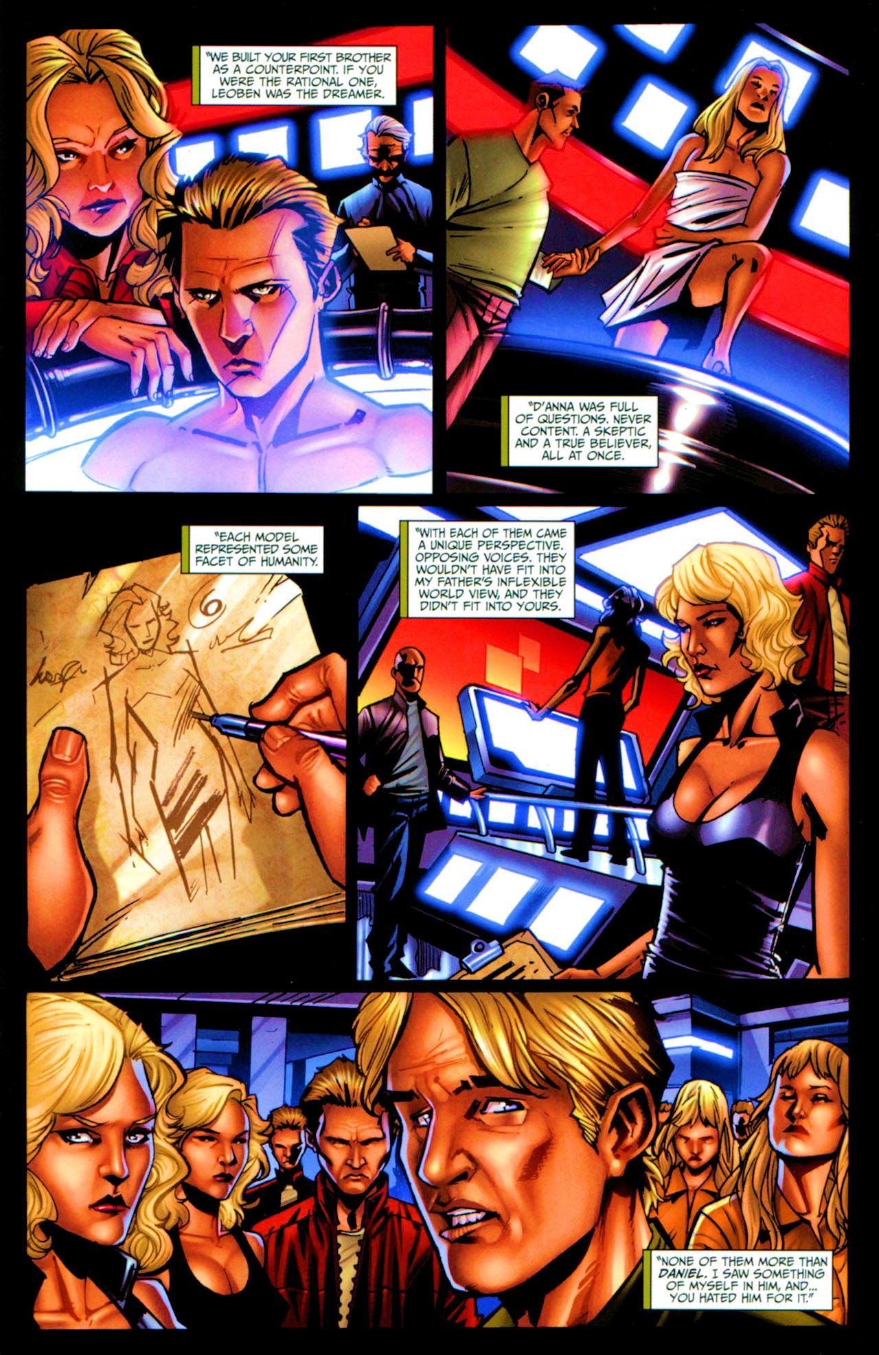 Read online Battlestar Galactica: The Final Five comic -  Issue #4 - 21