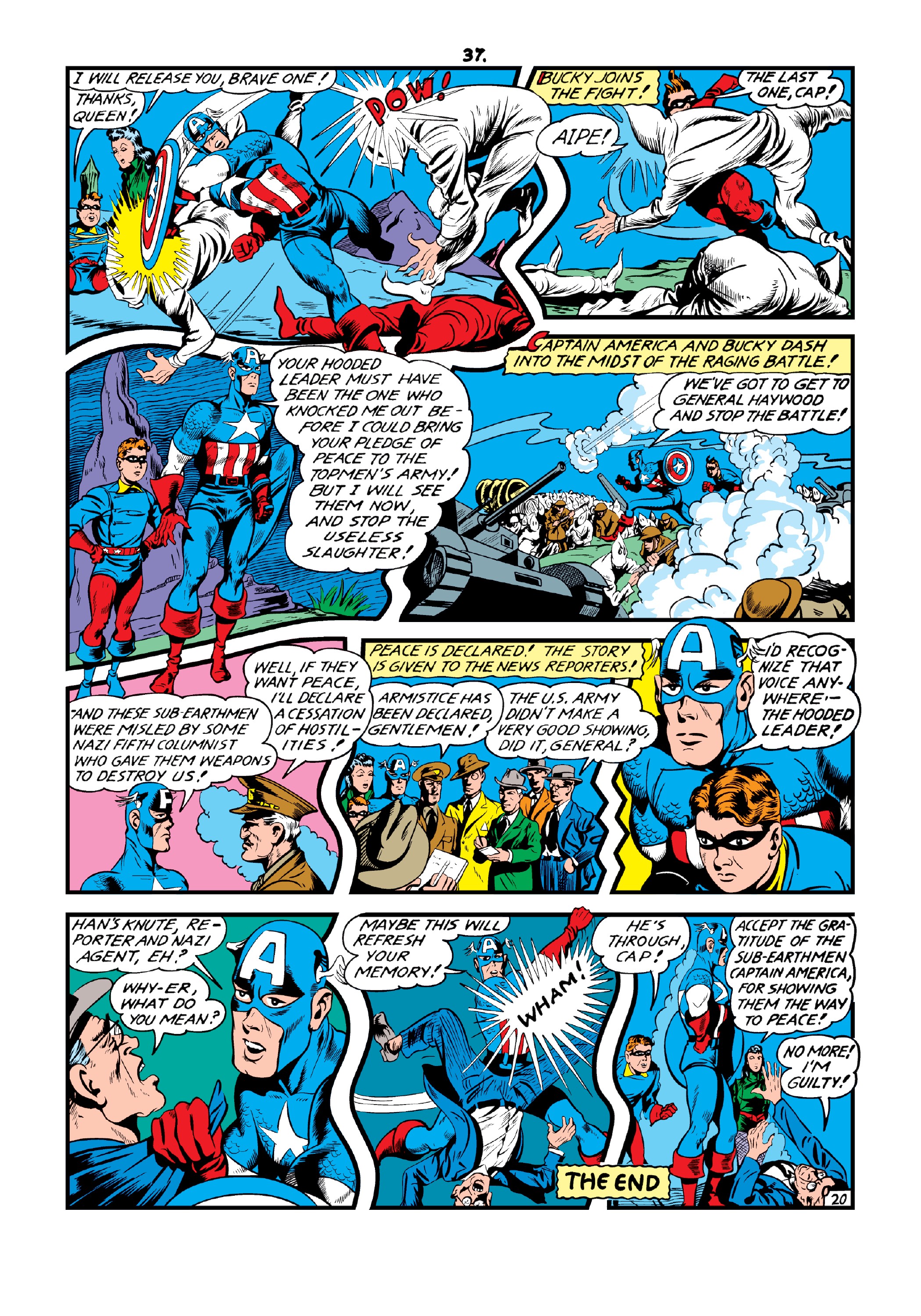 Read online Marvel Masterworks: Golden Age Captain America comic -  Issue # TPB 5 (Part 1) - 46