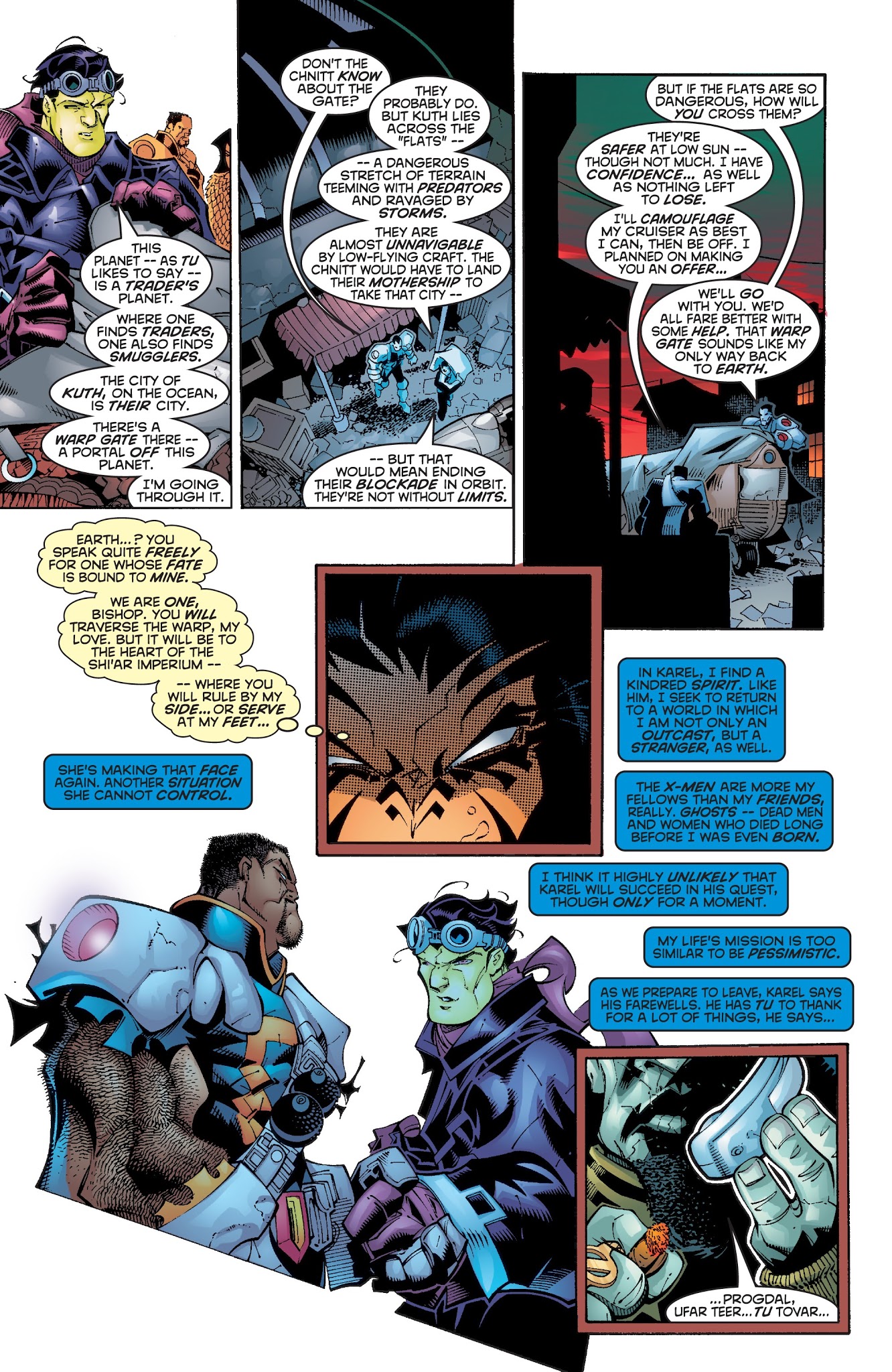 Read online X-Men: Blue: Reunion comic -  Issue # TPB - 206