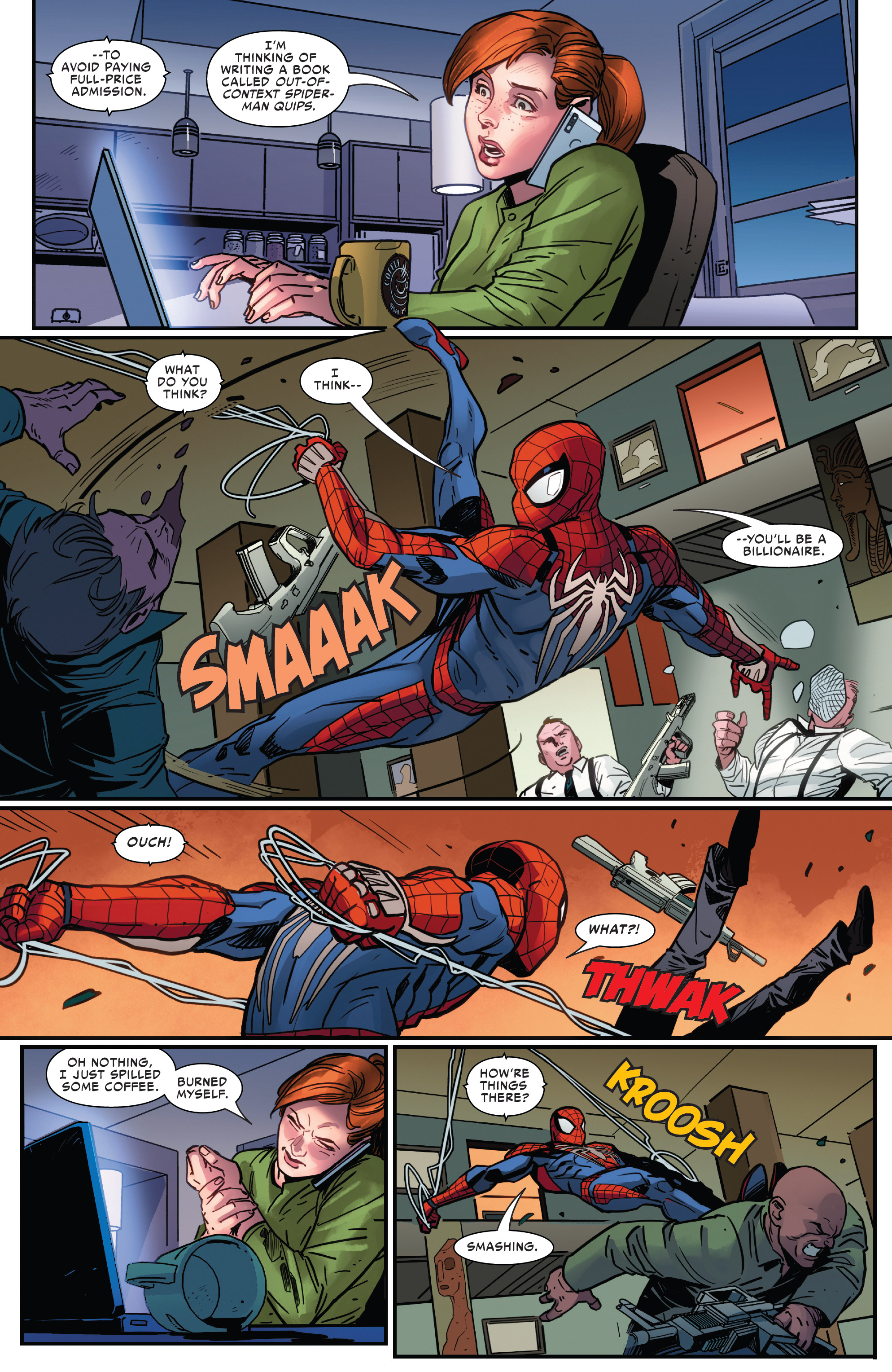 Read online Marvel's Spider-Man: The Black Cat Strikes comic -  Issue #1 - 4