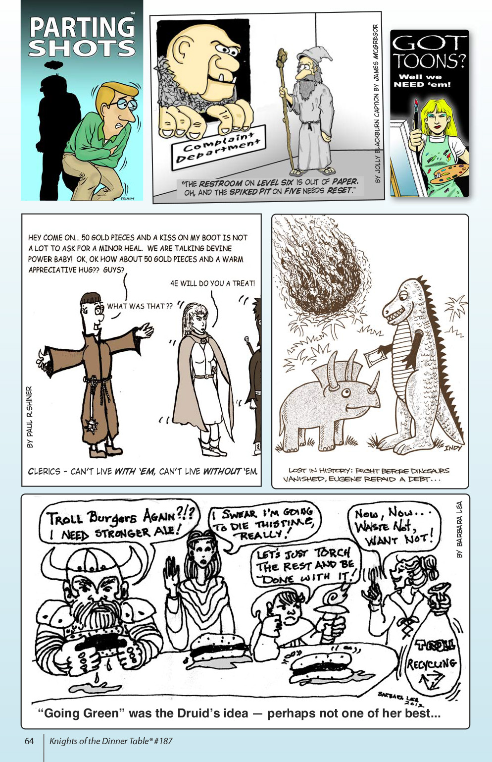 Read online Knights of the Dinner Table comic -  Issue #187 - 66