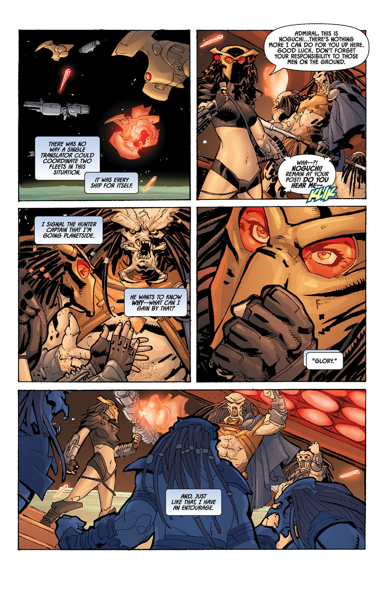 Read online Aliens vs. Predator: Three World War comic -  Issue #5 - 17