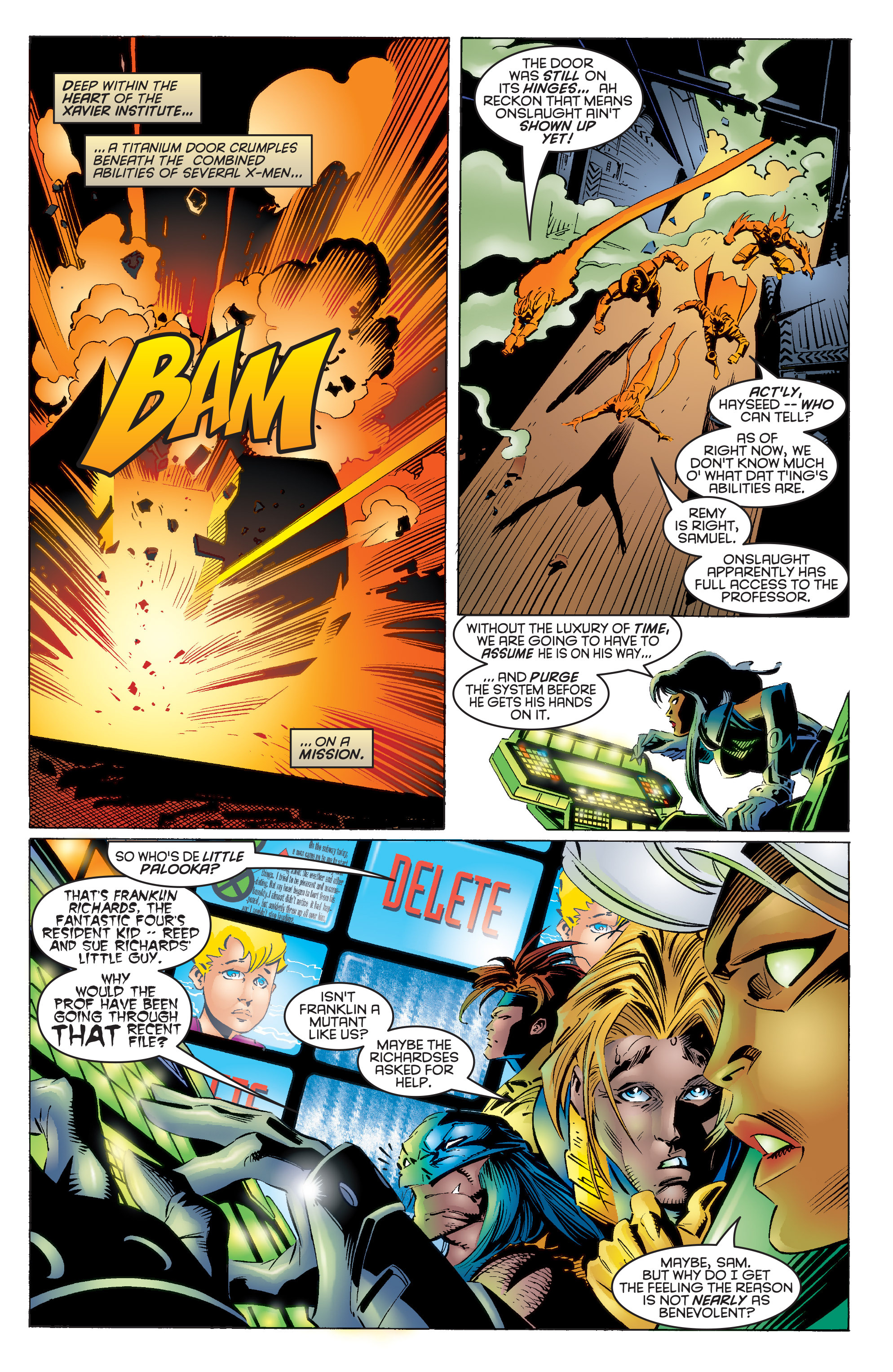 Read online X-Men: The Complete Onslaught Epic comic -  Issue # TPB 1 - 95