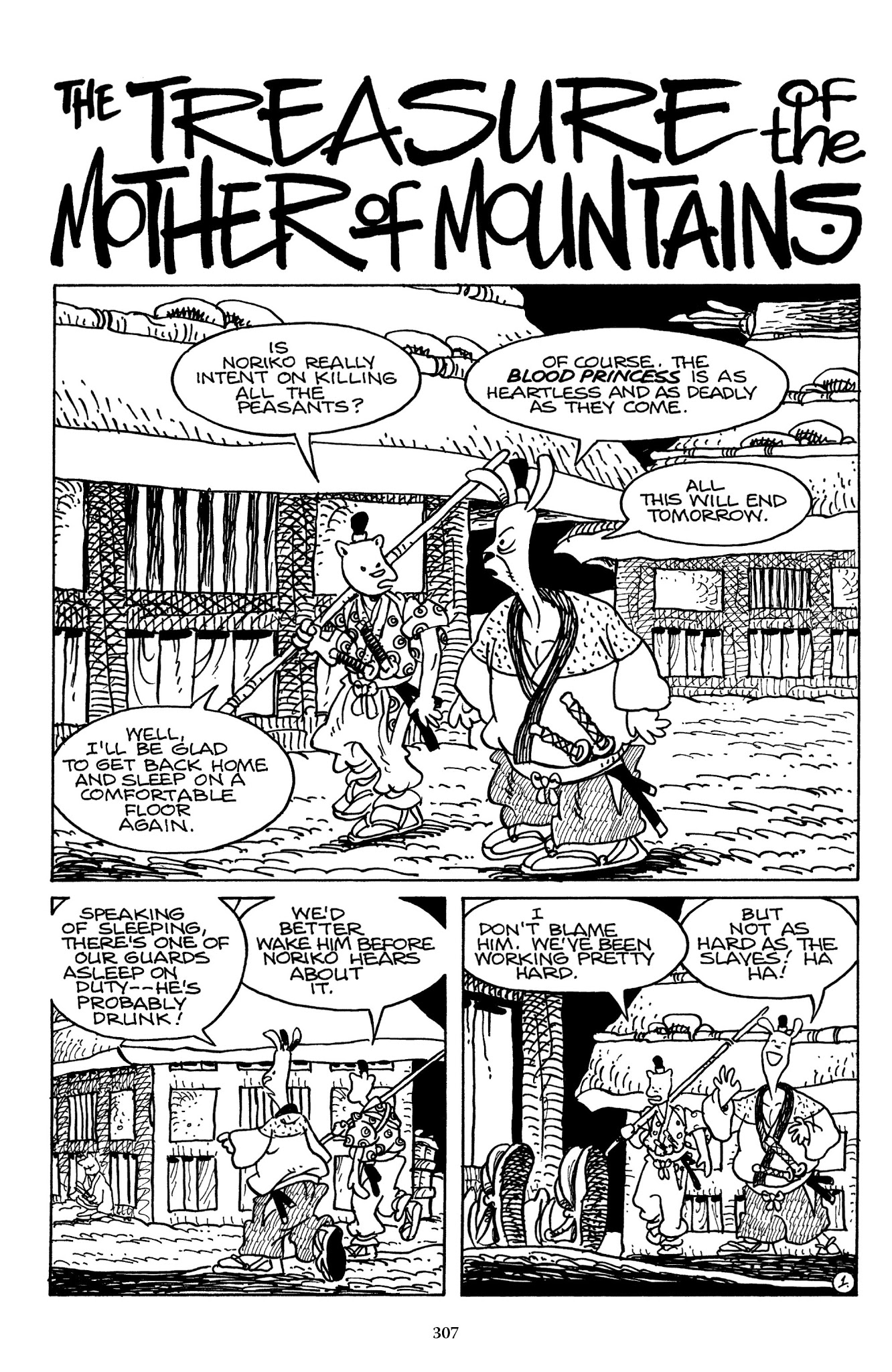 Read online The Usagi Yojimbo Saga comic -  Issue # TPB 5 - 303