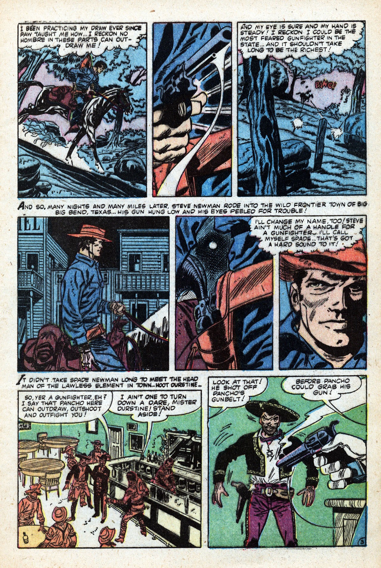 Read online Western Gunfighters (1956) comic -  Issue #20 - 5