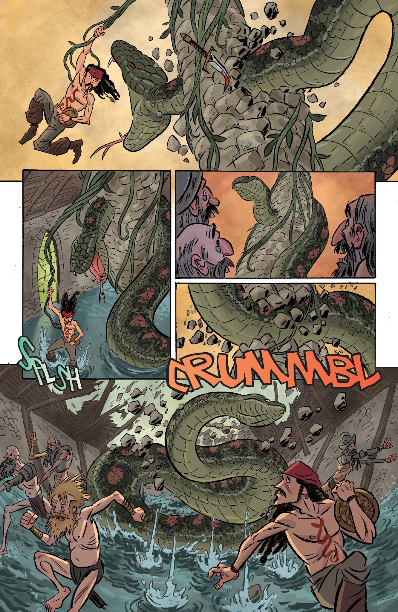 Read online Disney Pirates of the Caribbean comic -  Issue #4 - 22