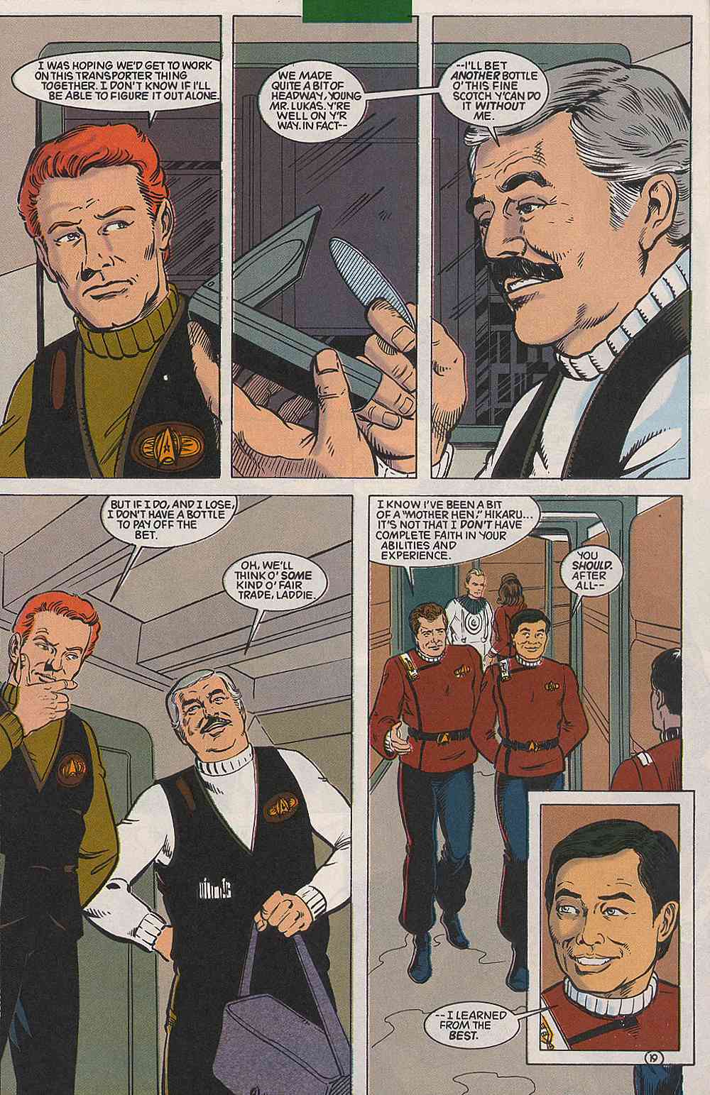 Read online Star Trek (1989) comic -  Issue #38 - 19