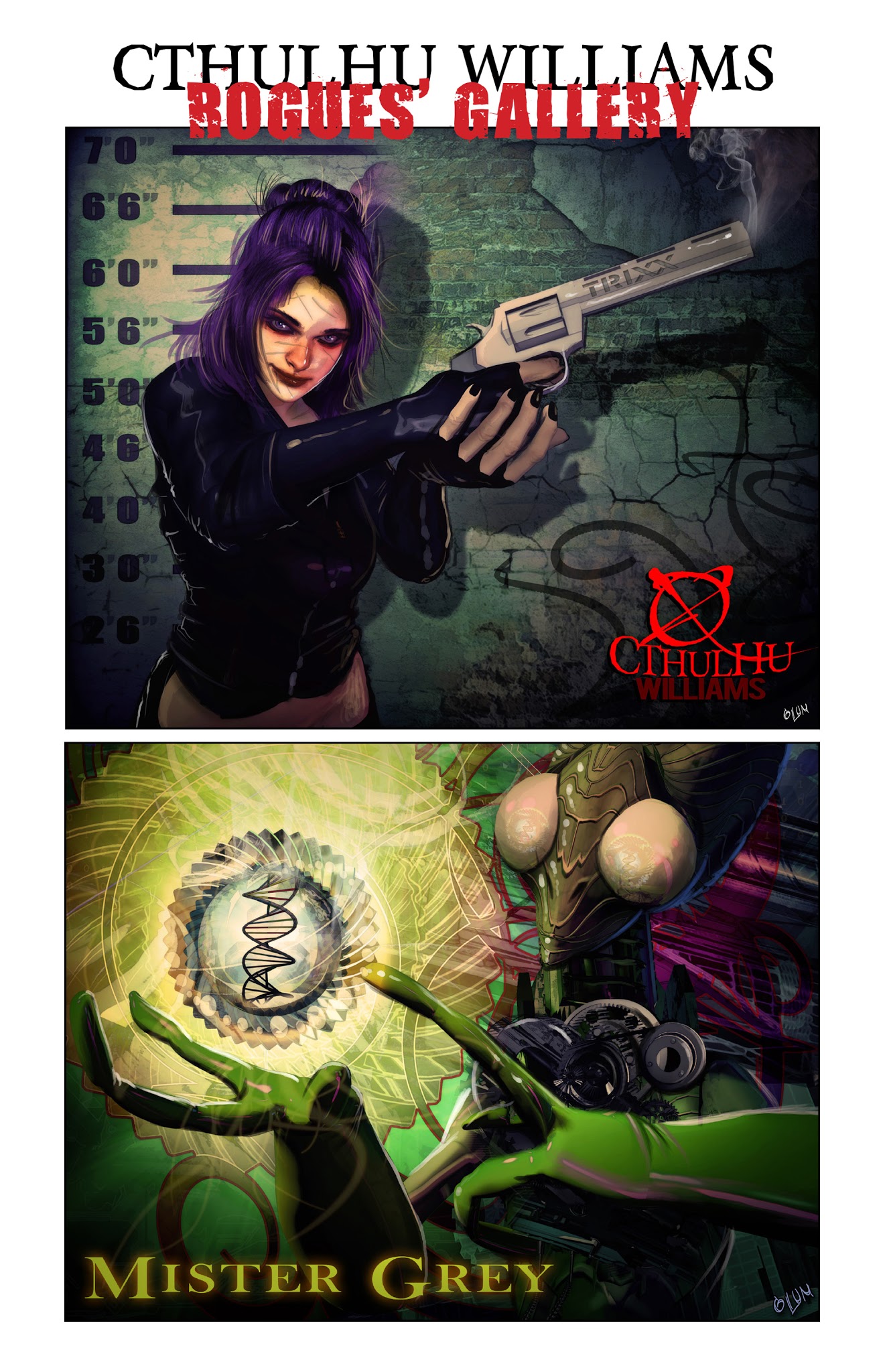 Read online Cthulhu Williams comic -  Issue # Full - 35