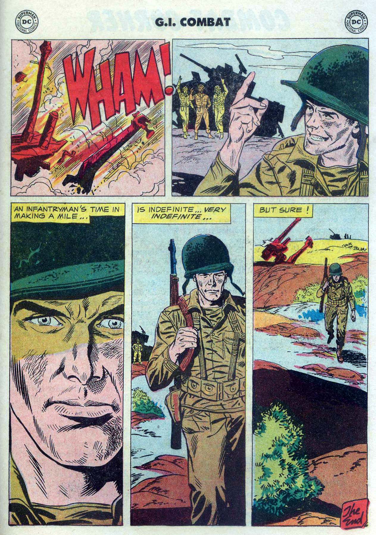 Read online G.I. Combat (1952) comic -  Issue #56 - 23