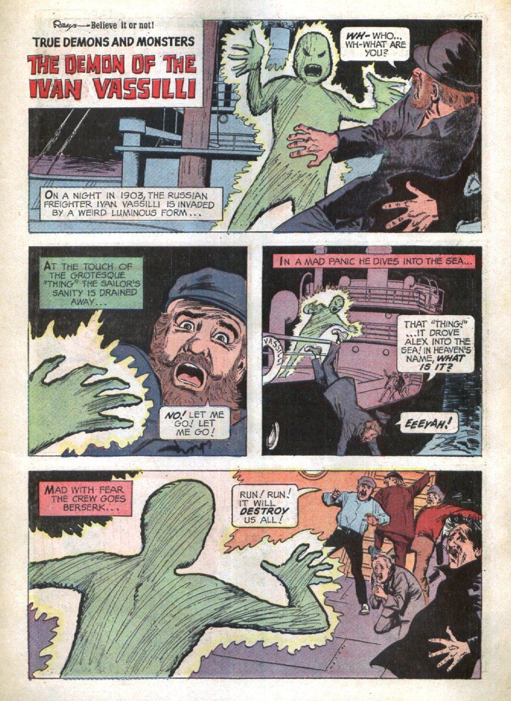 Read online Ripley's Believe it or Not! (1965) comic -  Issue #4 - 23