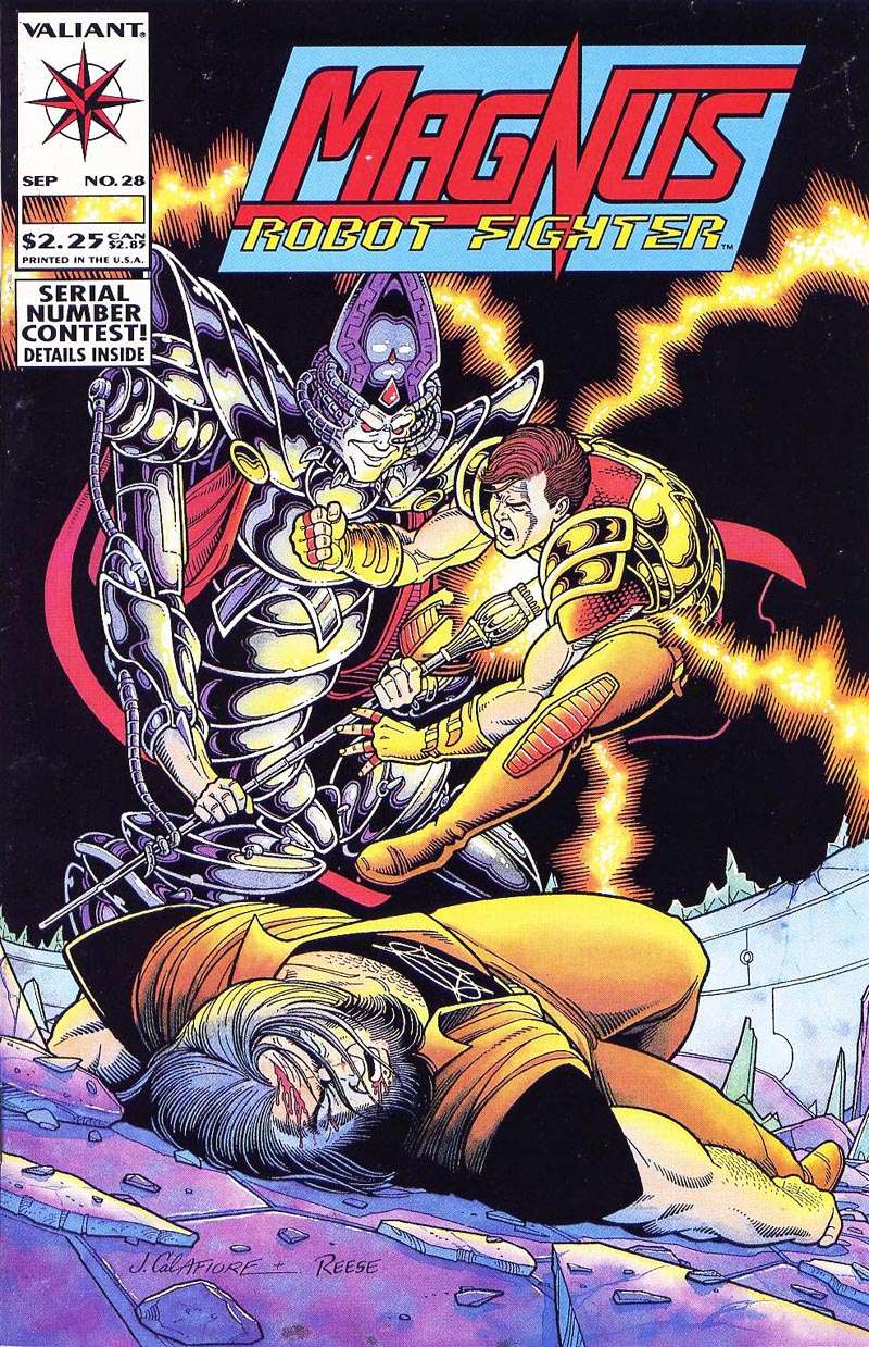 Read online Magnus Robot Fighter (1991) comic -  Issue #28 - 1