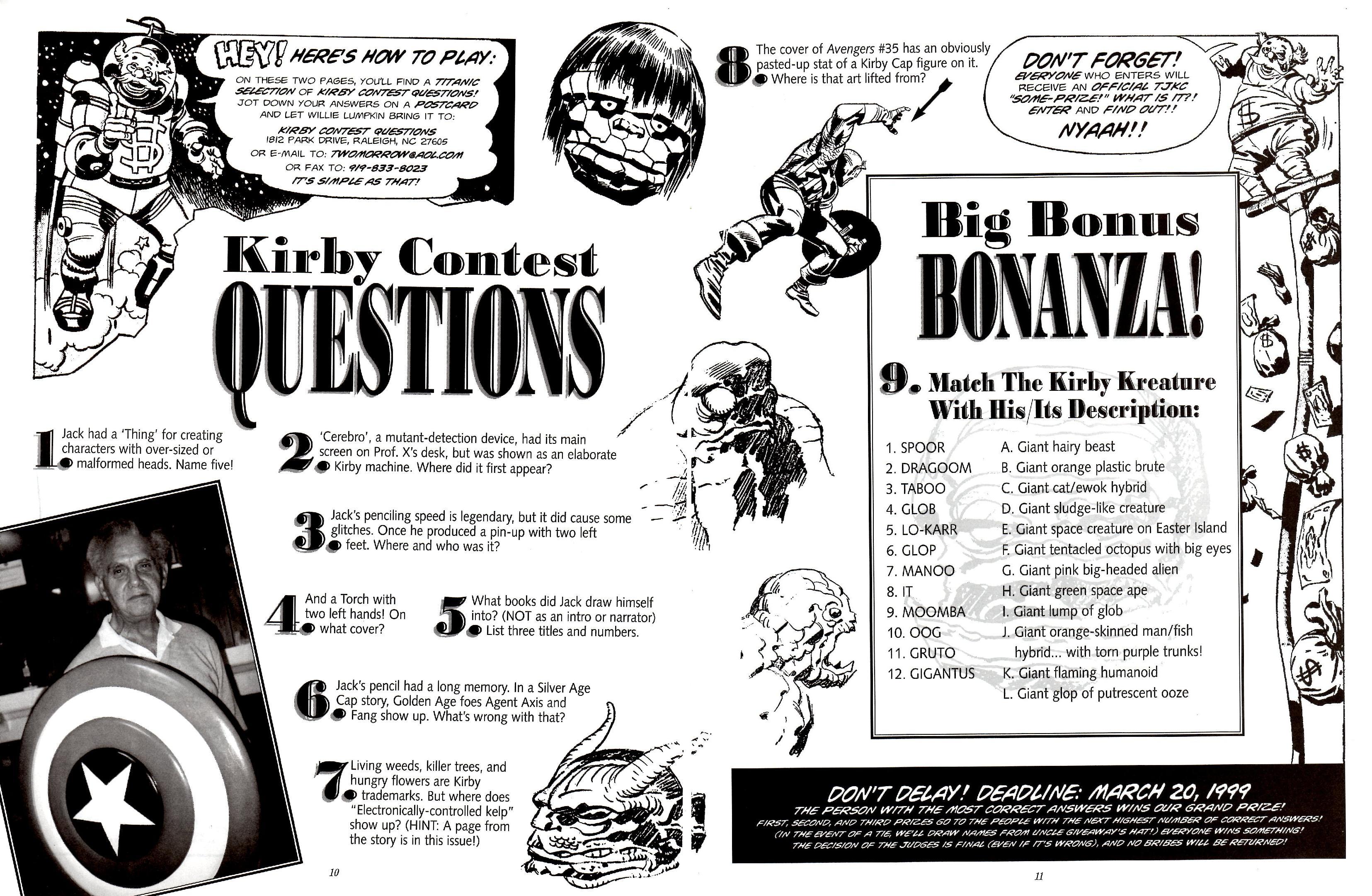 Read online The Jack Kirby Collector comic -  Issue #23 - 10
