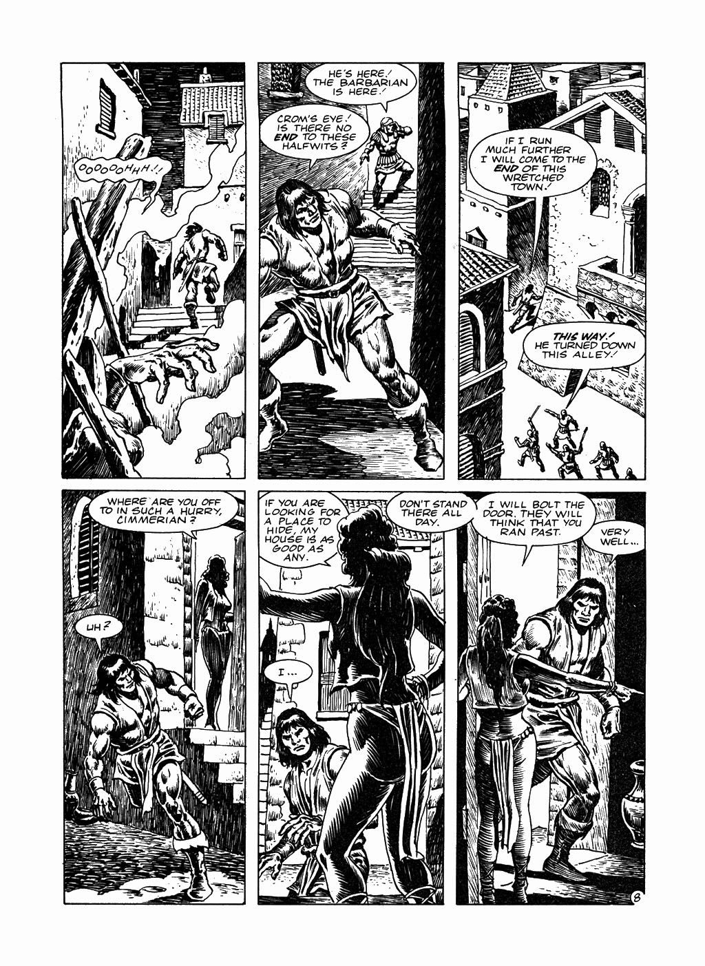 Read online The Savage Sword Of Conan comic -  Issue #146 - 13