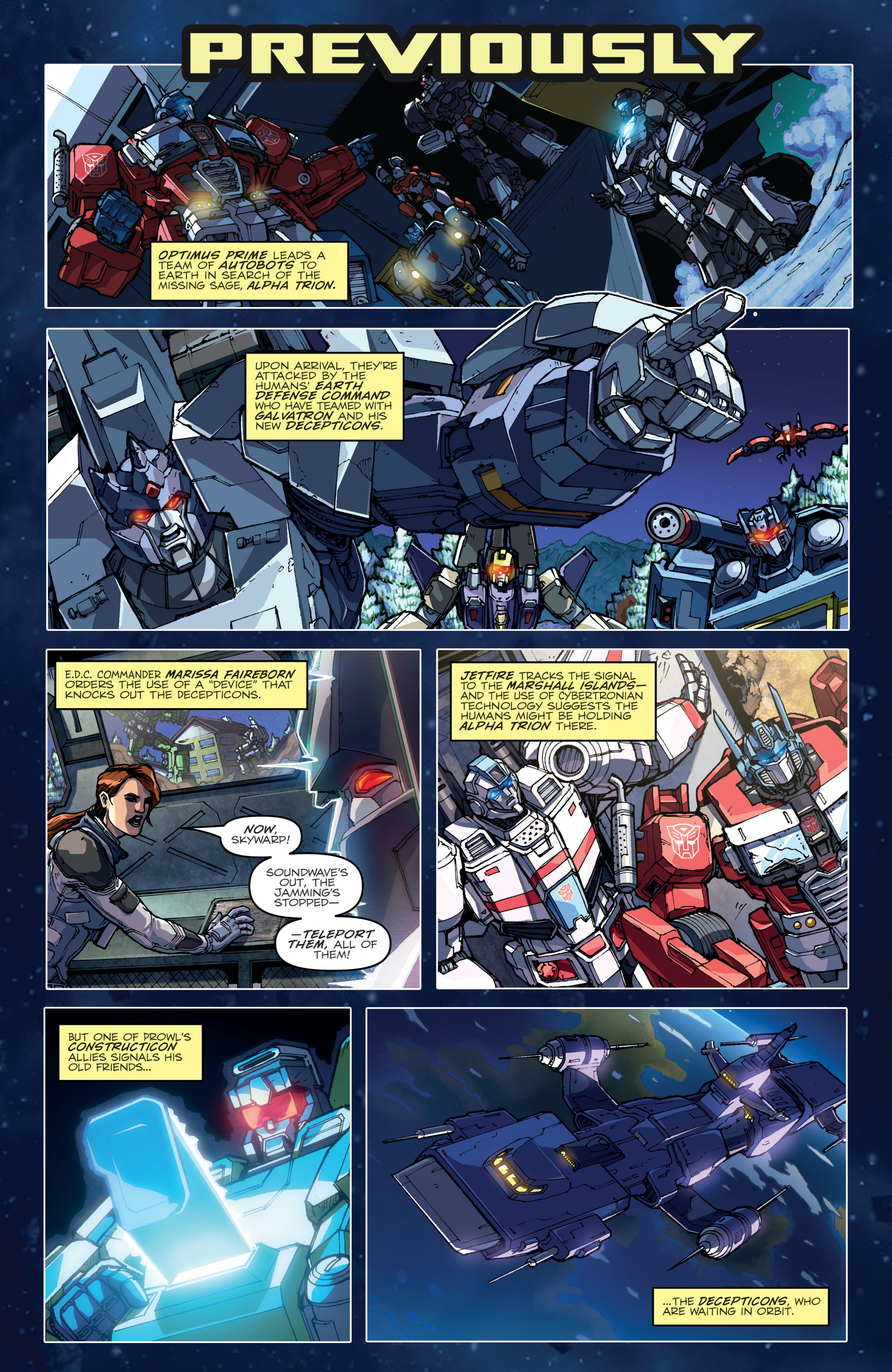 Read online Transformers: Robots In Disguise (2012) comic -  Issue #31 - 3