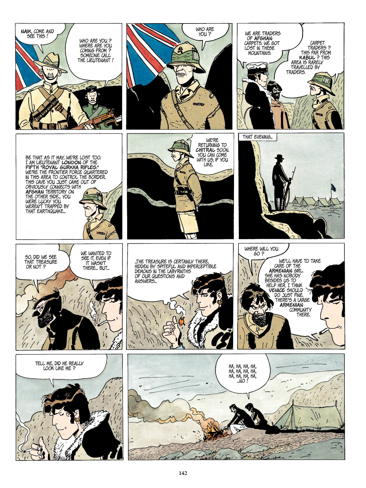 Read online Corto Maltese comic -  Issue # TPB 11 - 145