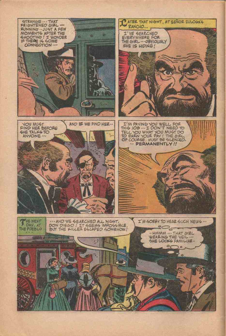 Read online Zorro (1966) comic -  Issue #7 - 8