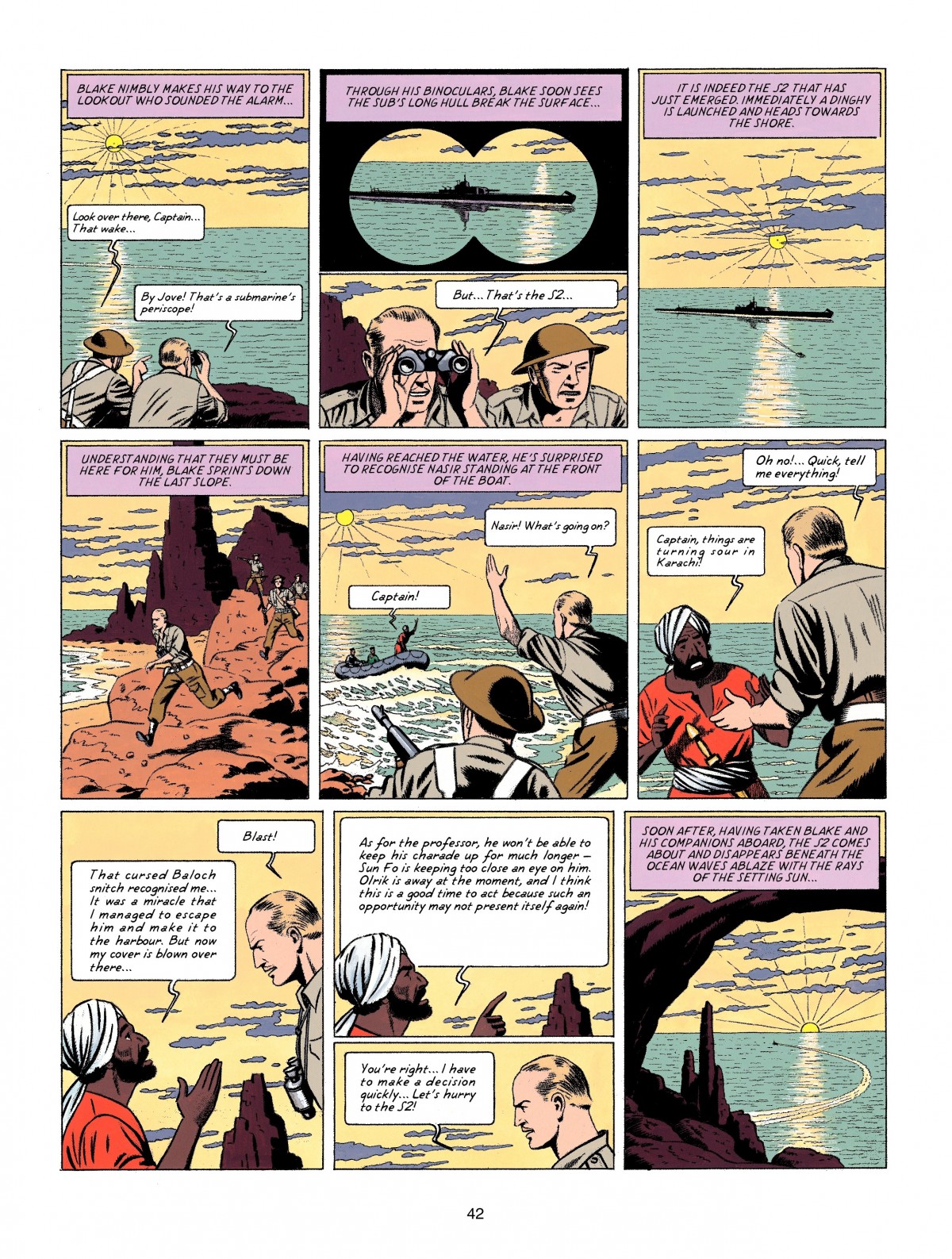 Read online Blake & Mortimer comic -  Issue #16 - 42