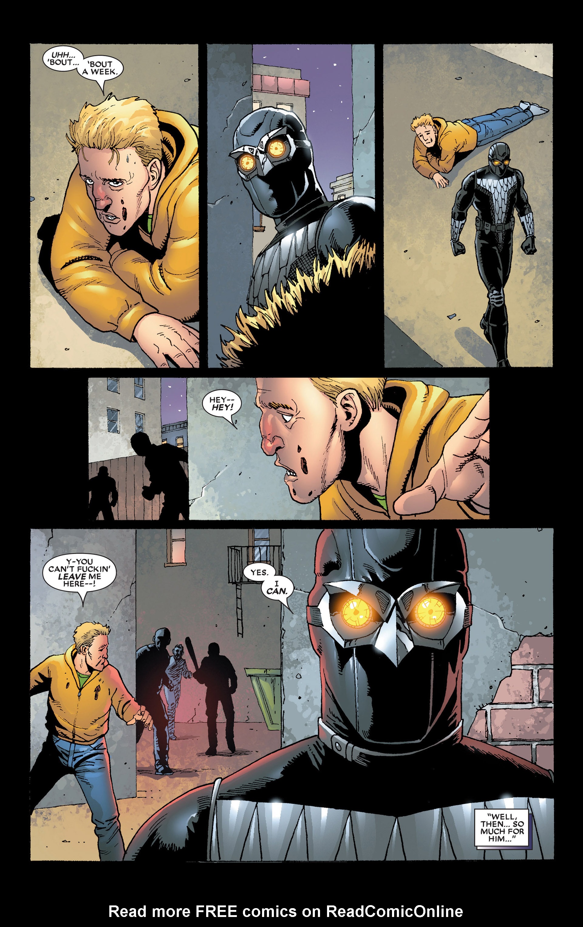 Read online Supreme Power Nighthawk comic Issue 1