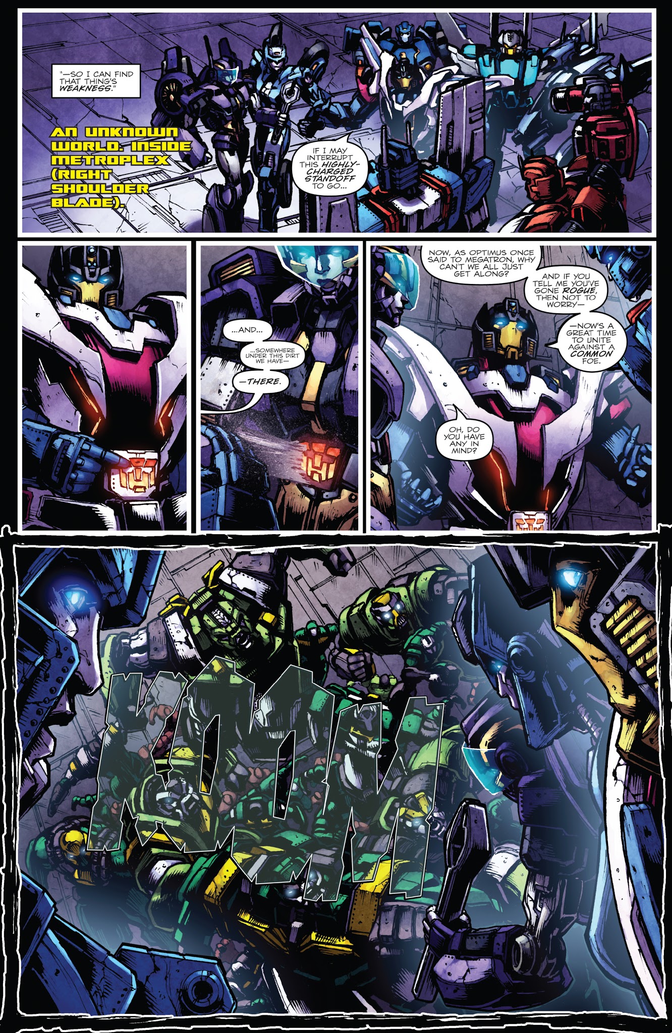 Read online The Transformers: Dark Cybertron comic -  Issue # TPB 2 - 35