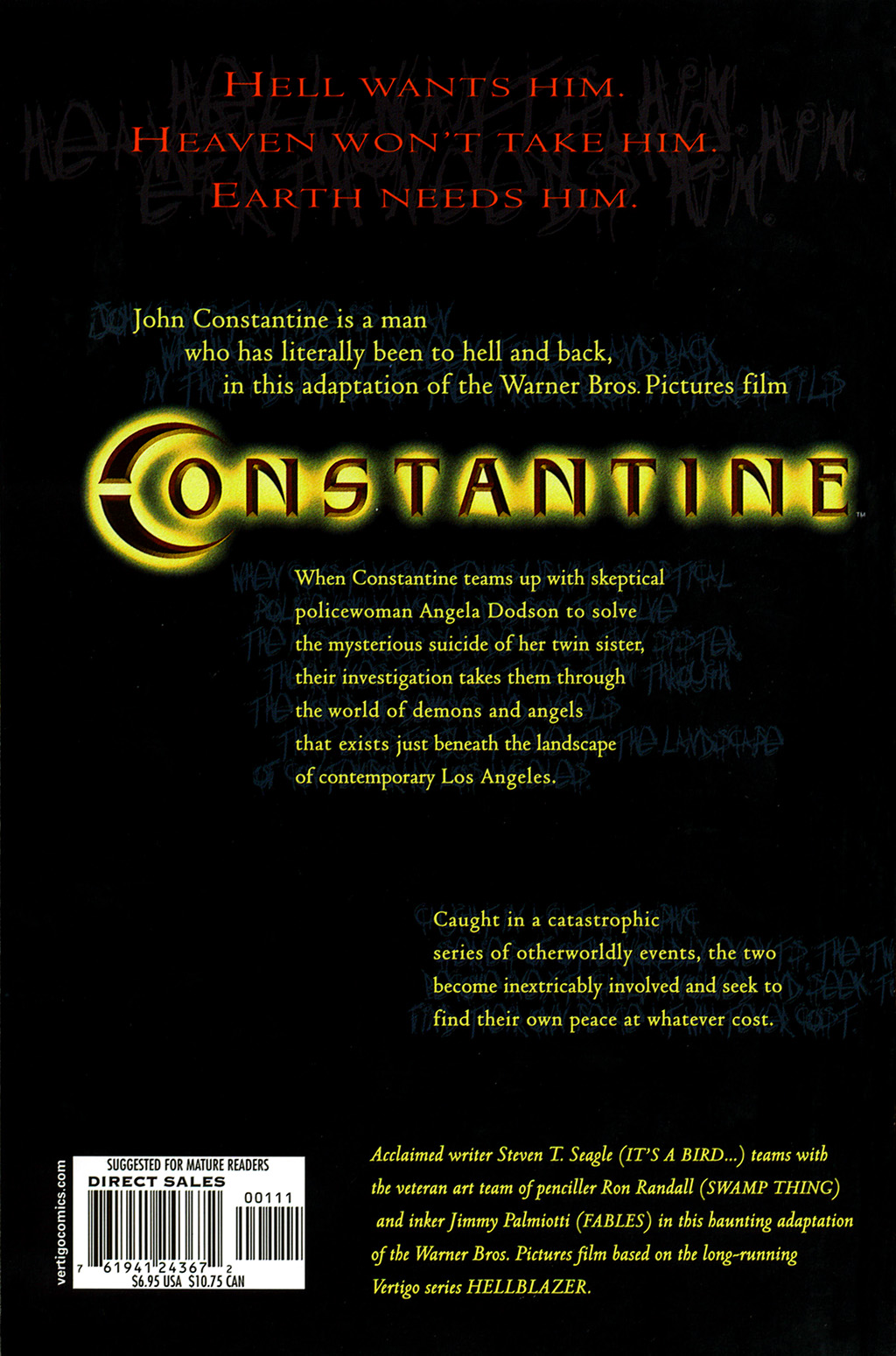 Read online Constantine: The Official Movie Adaptation comic -  Issue # Full - 68