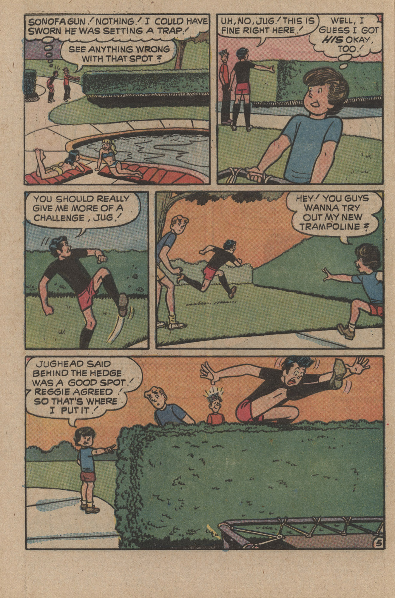 Read online Reggie and Me (1966) comic -  Issue #66 - 31