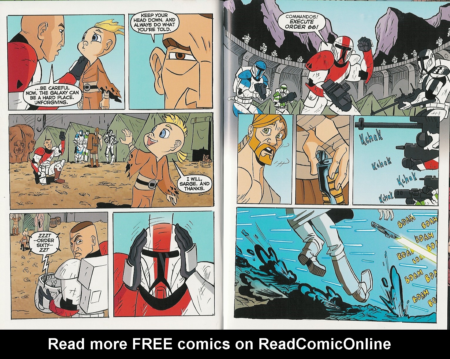 Read online Star Wars: Clone Wars Adventures comic -  Issue # TPB 4 - 38