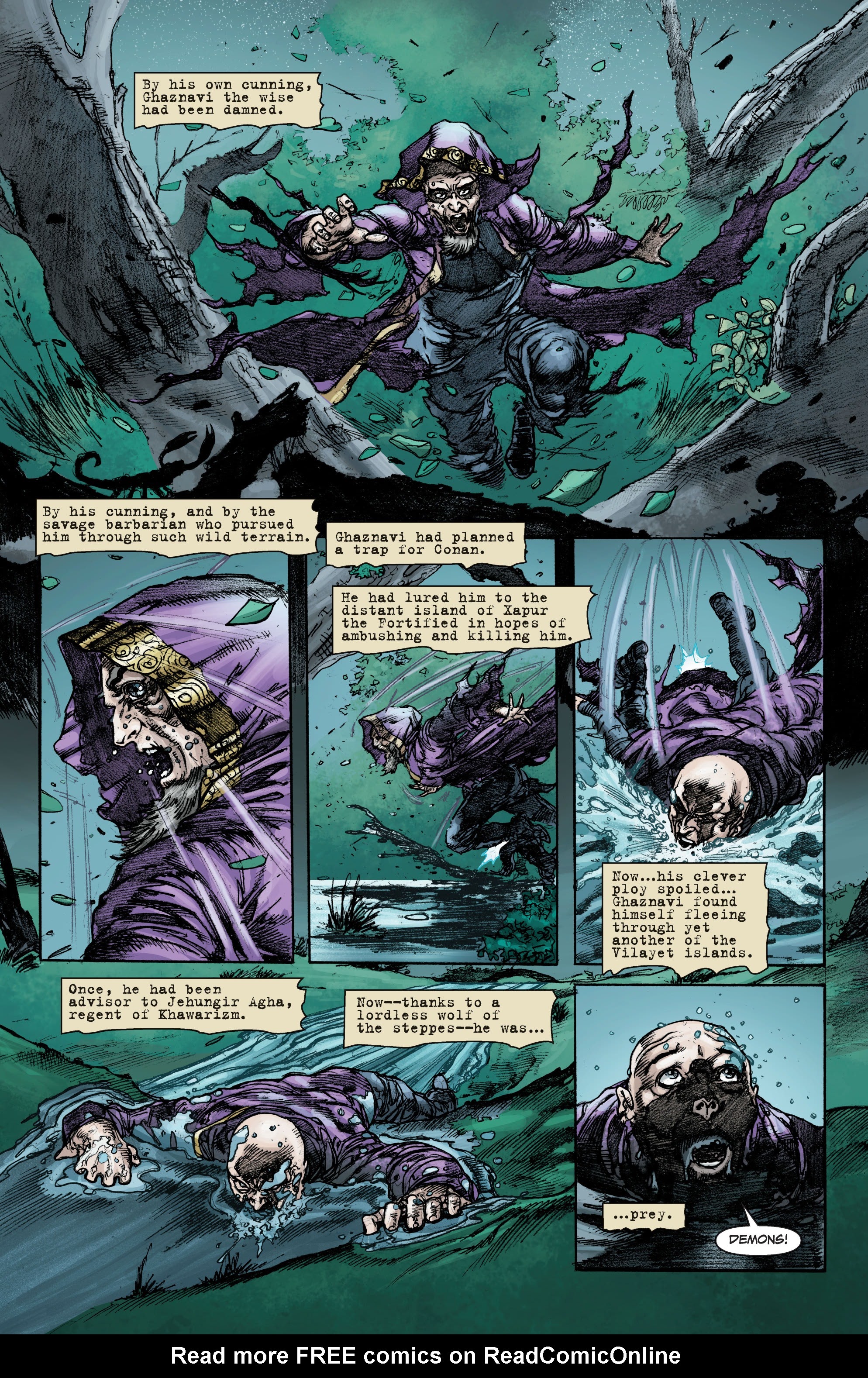 Read online Conan Chronicles Epic Collection comic -  Issue # TPB Blood In His Wake (Part 4) - 84