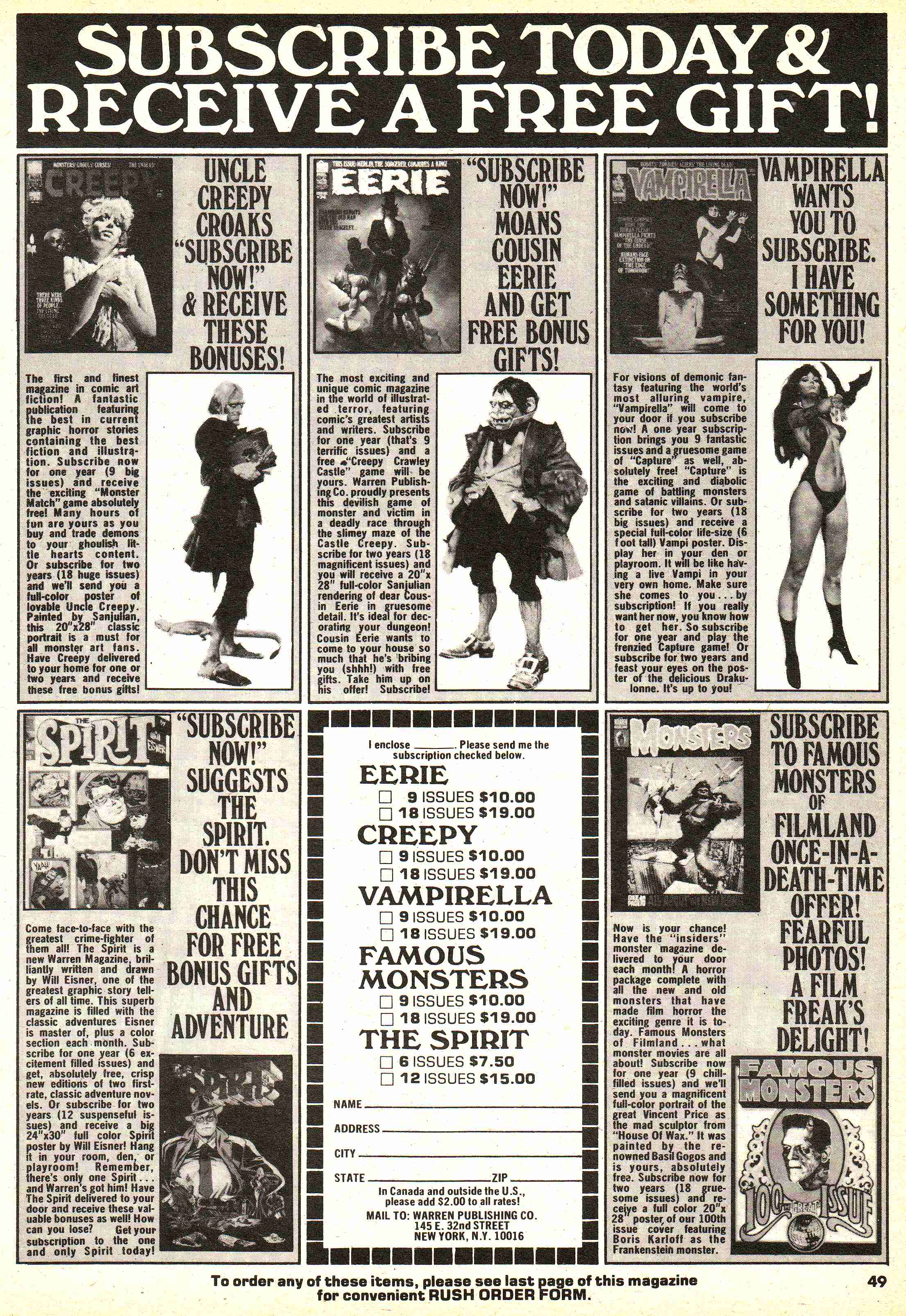 Read online Vampirella (1969) comic -  Issue #51 - 49