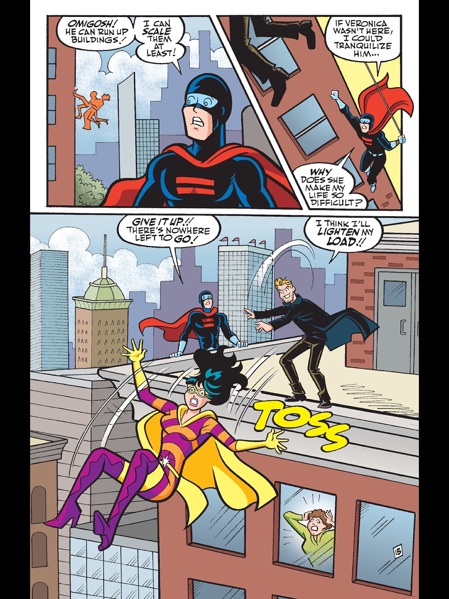 Read online Kevin Keller comic -  Issue #15 - 16