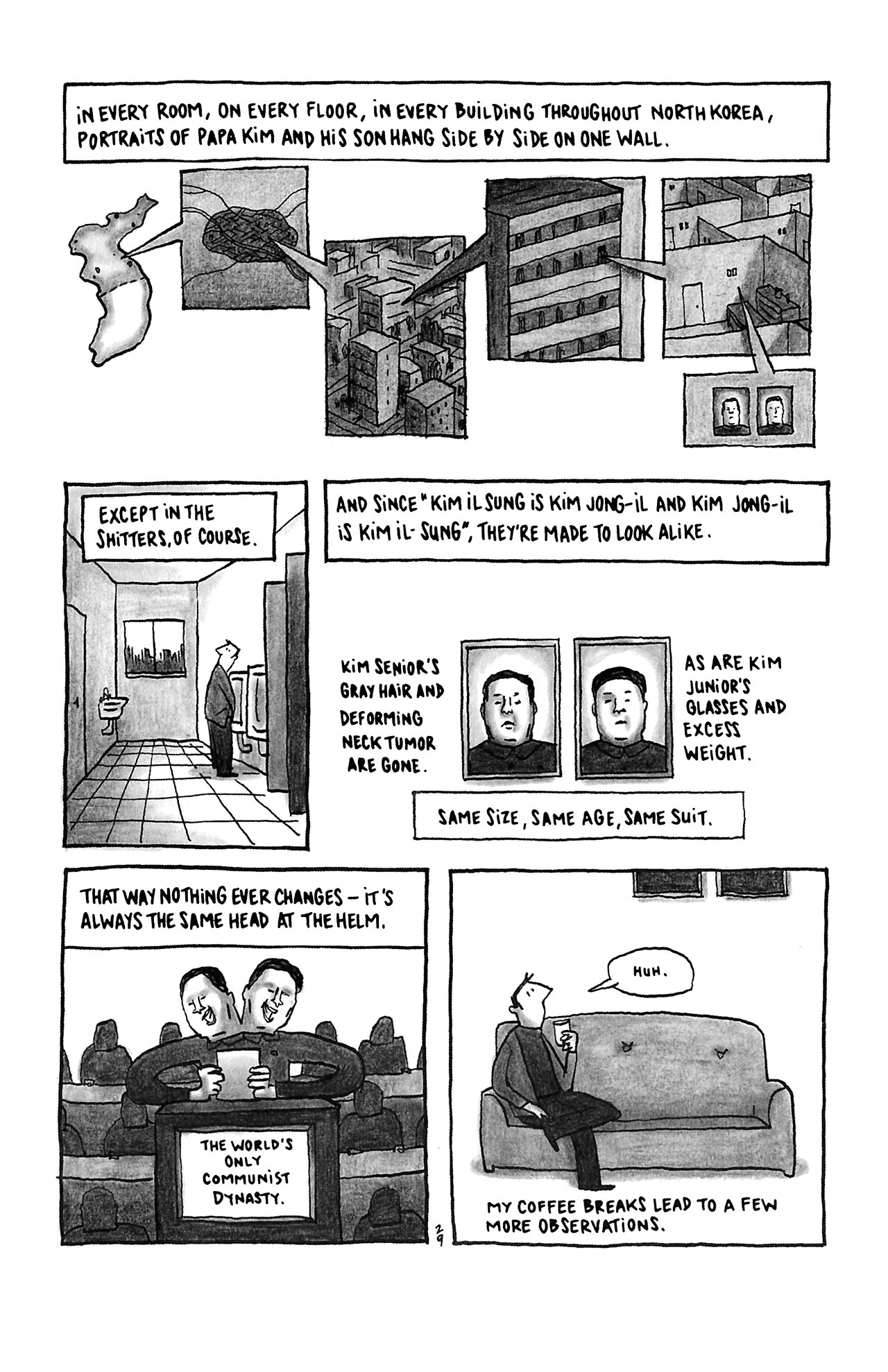 Read online Pyongyang: A Journey in North Korea comic -  Issue # Full - 35