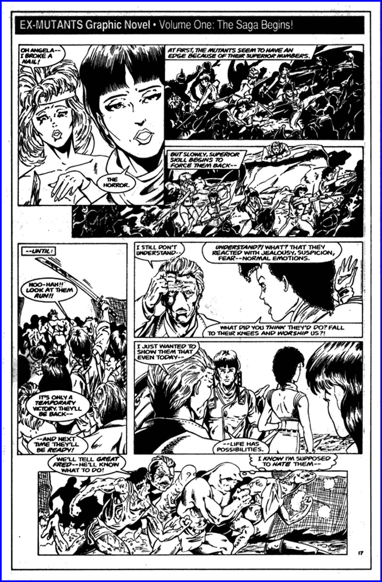 Read online Ex-Mutants (1986) comic -  Issue #6 - 39