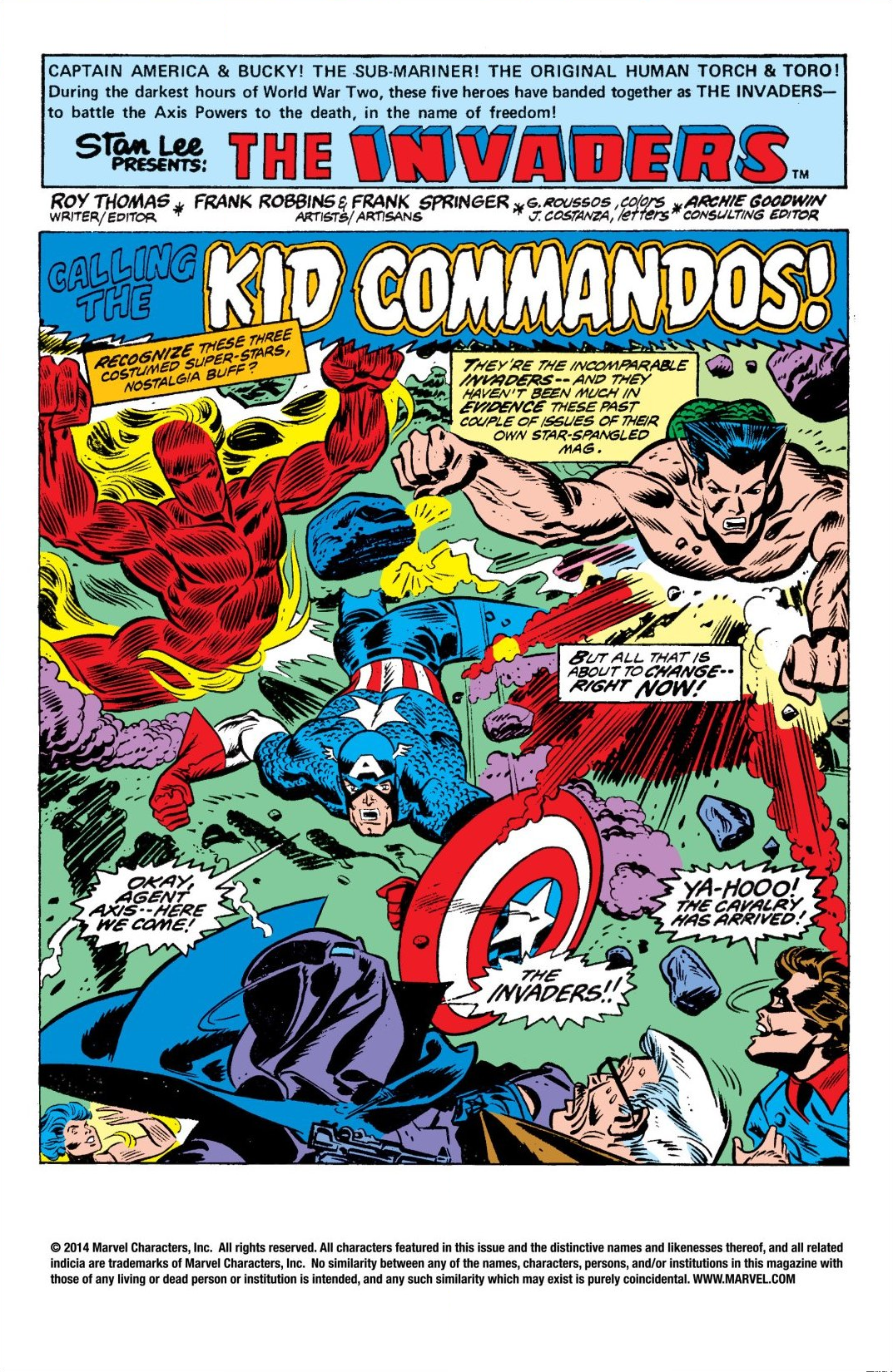 Read online The Invaders Classic comic -  Issue # TPB 2 (Part 1) - 76