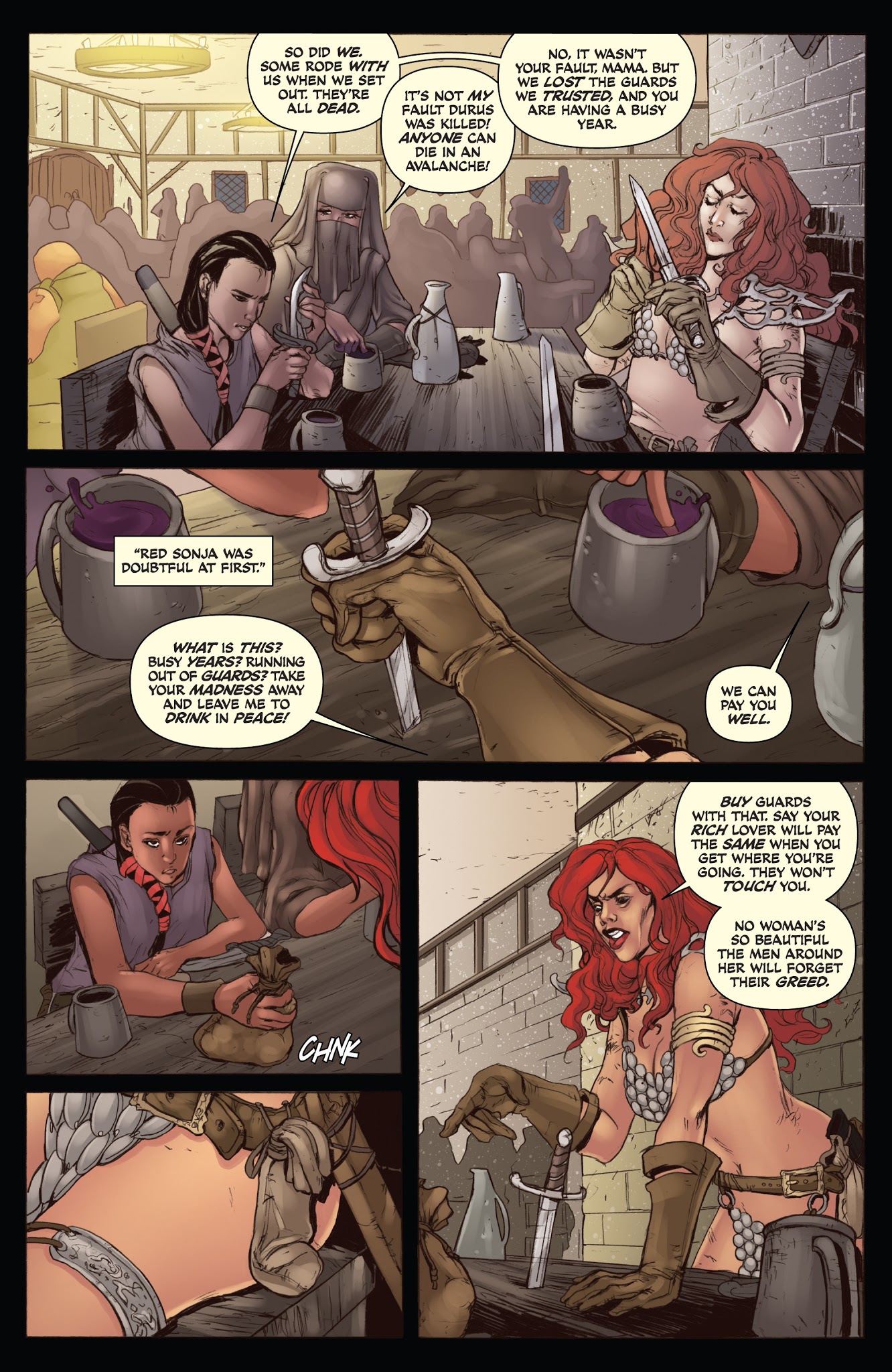 Read online Legends of Red Sonja comic -  Issue # TPB - 44